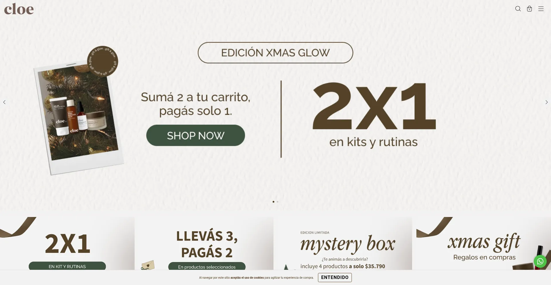 Cloecosmetica.com.ar