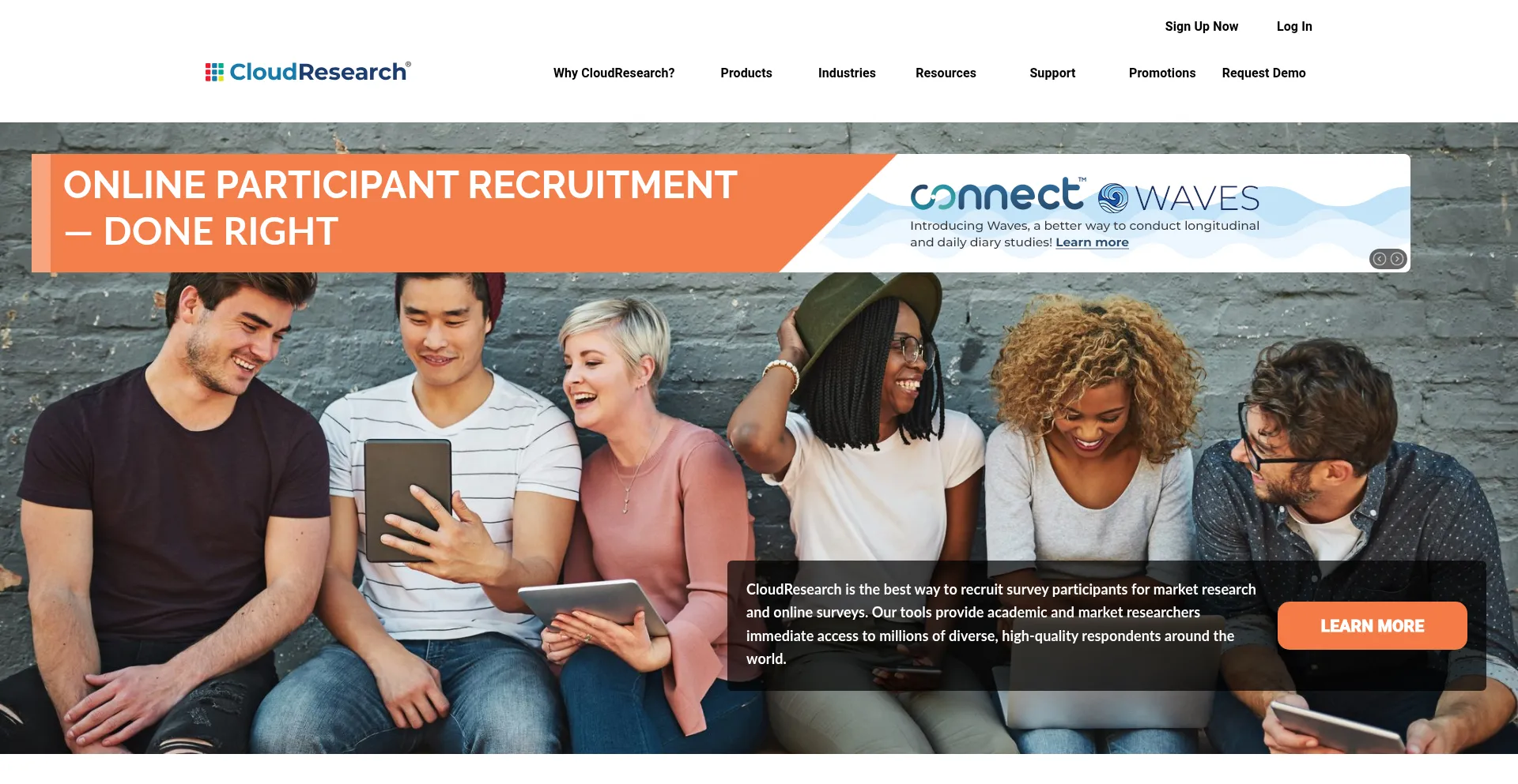 Cloudresearch.com Screenshot