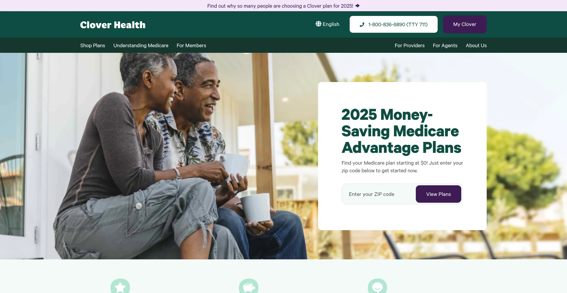 Cloverhealth.com Screenshot