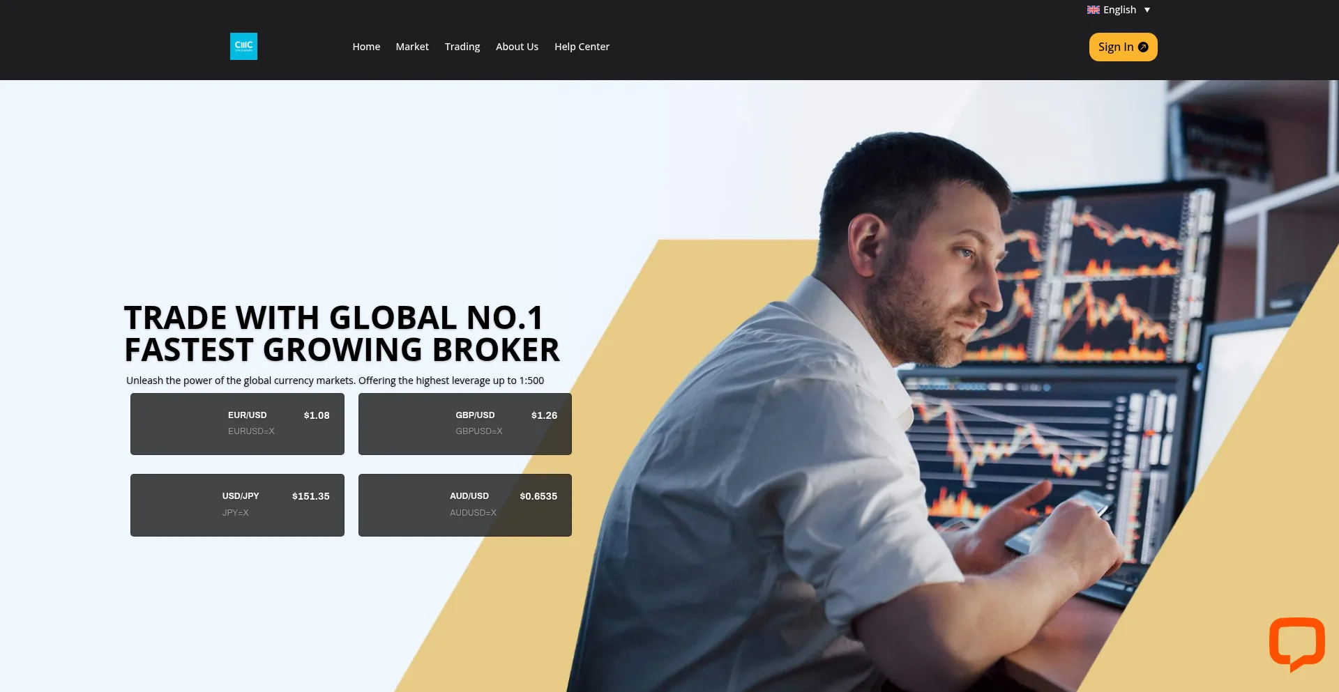 Website screenshot of Cmcnare.com