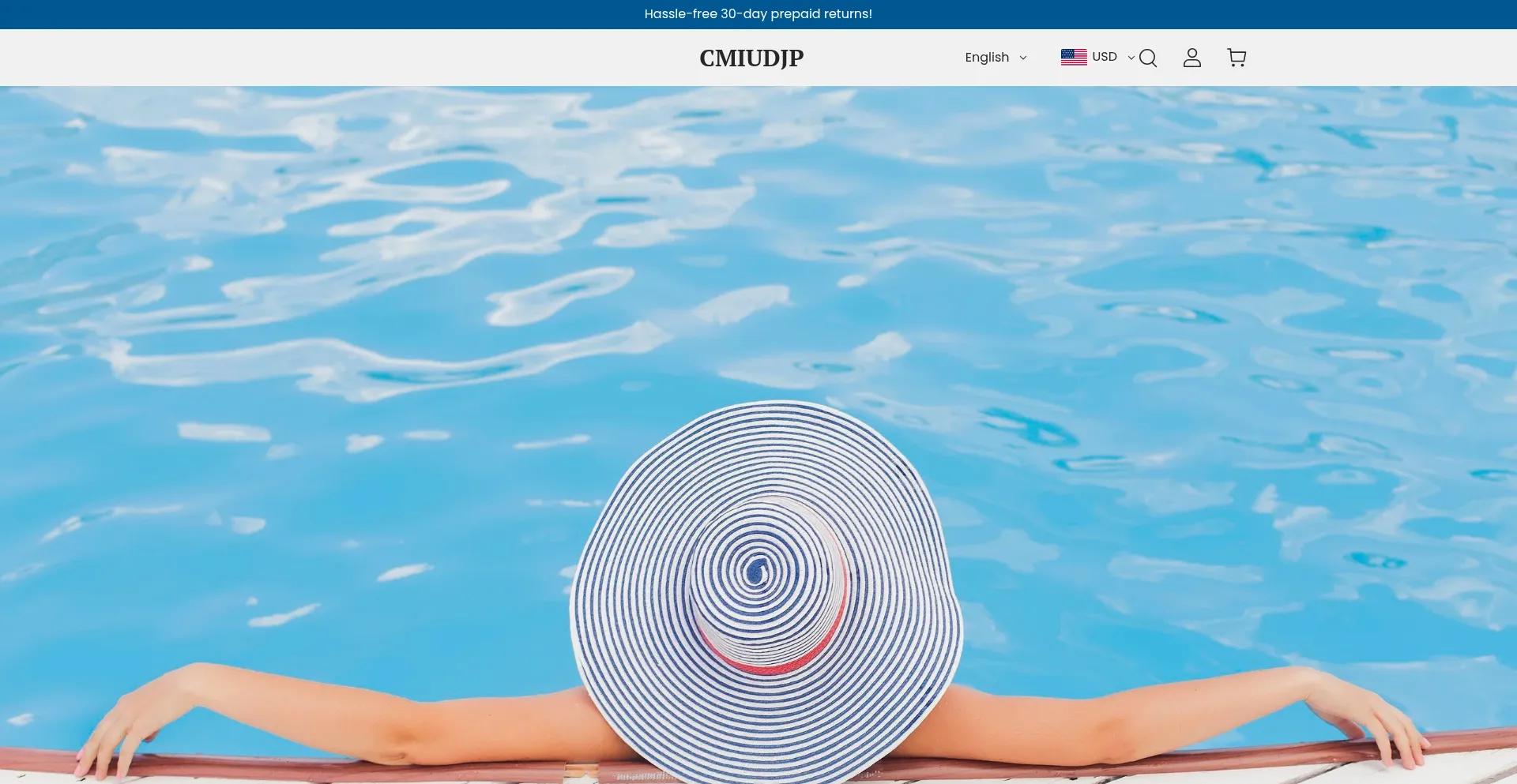 Website screenshot of Cmiudjp.shop