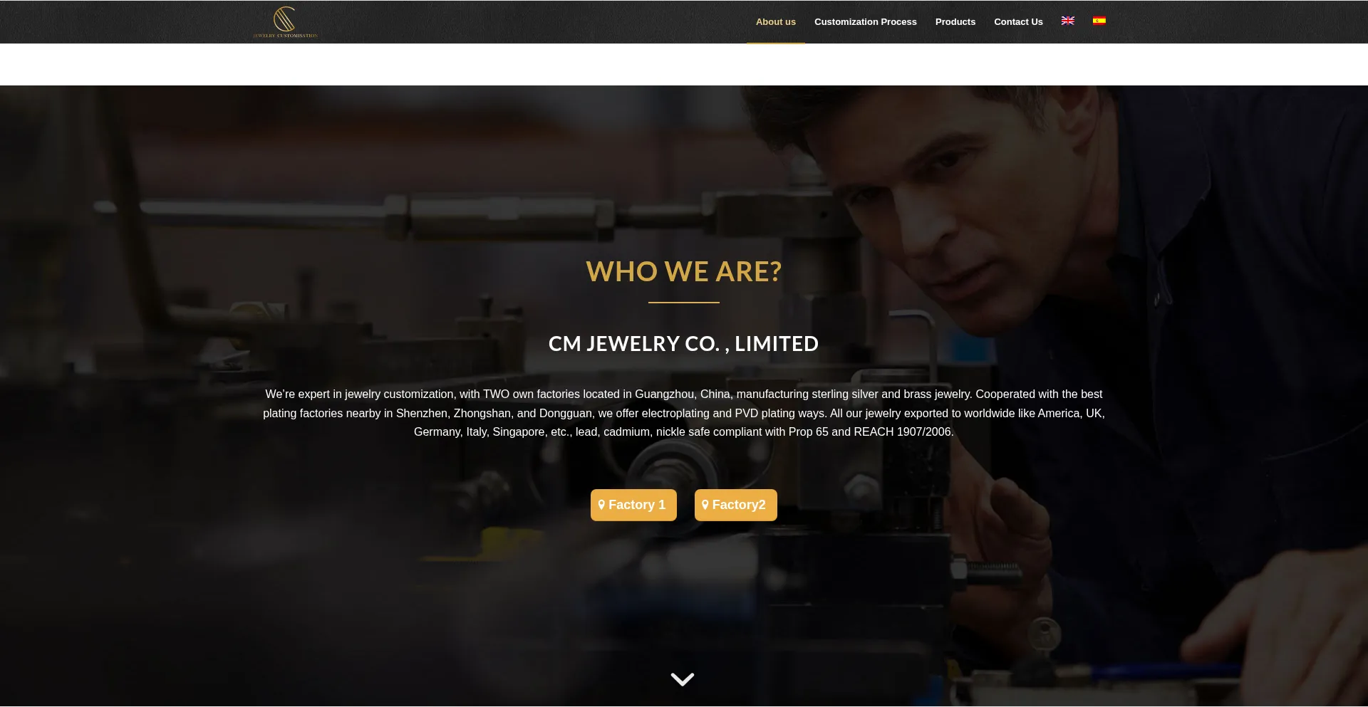 Cmjewelry.net Screenshot