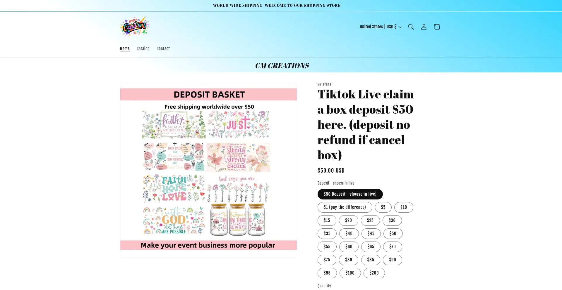 Cmpatches.myshopify.com Screenshot