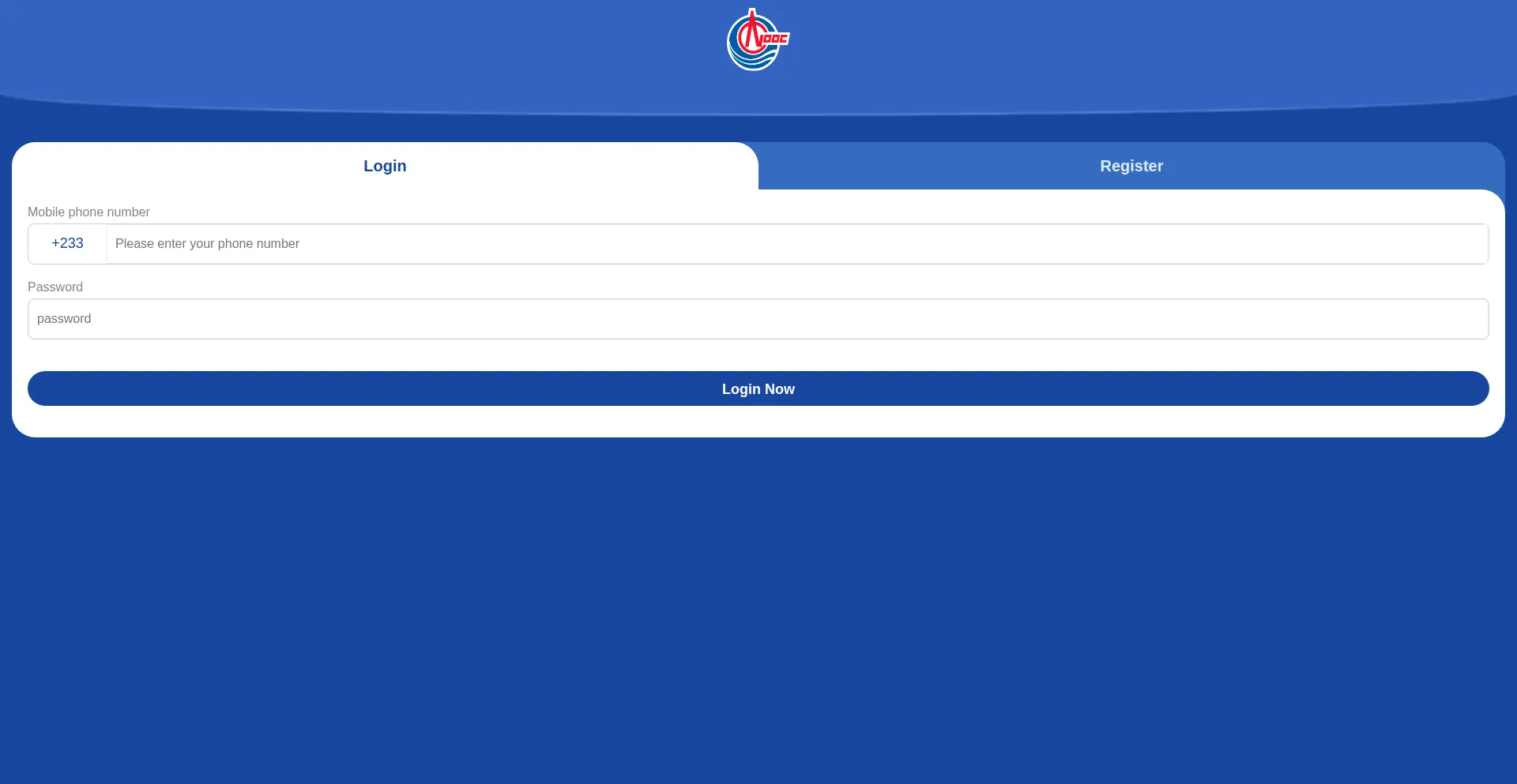 Website screenshot of Cnoocgh.top