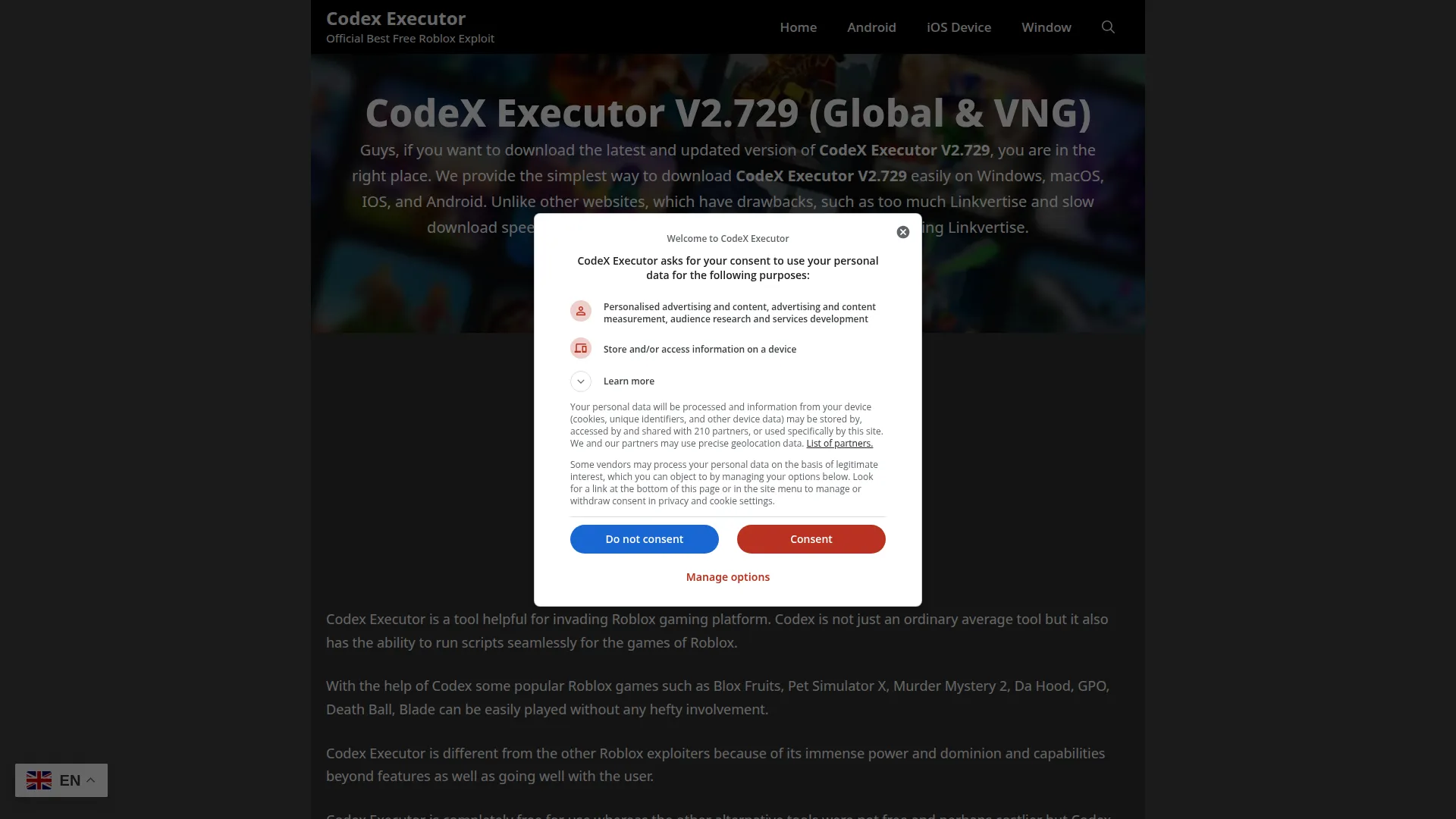 Codex-executor.net