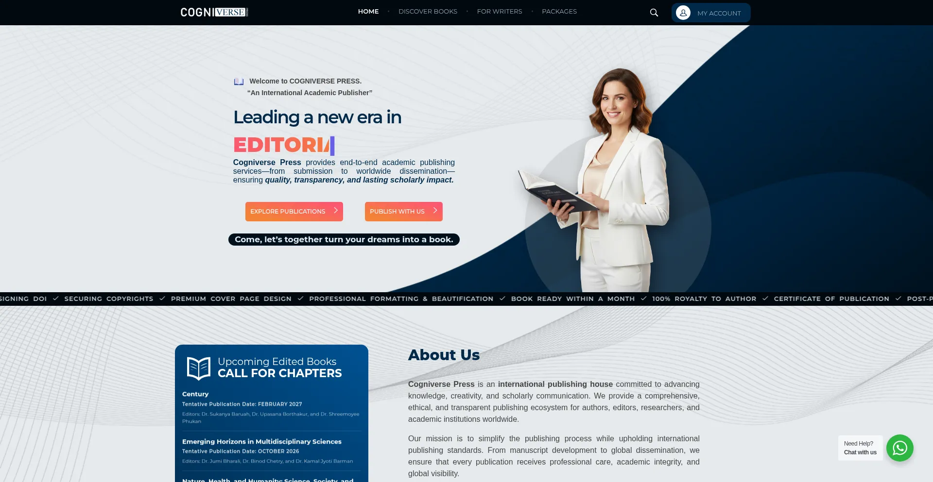Cogniversepress.com