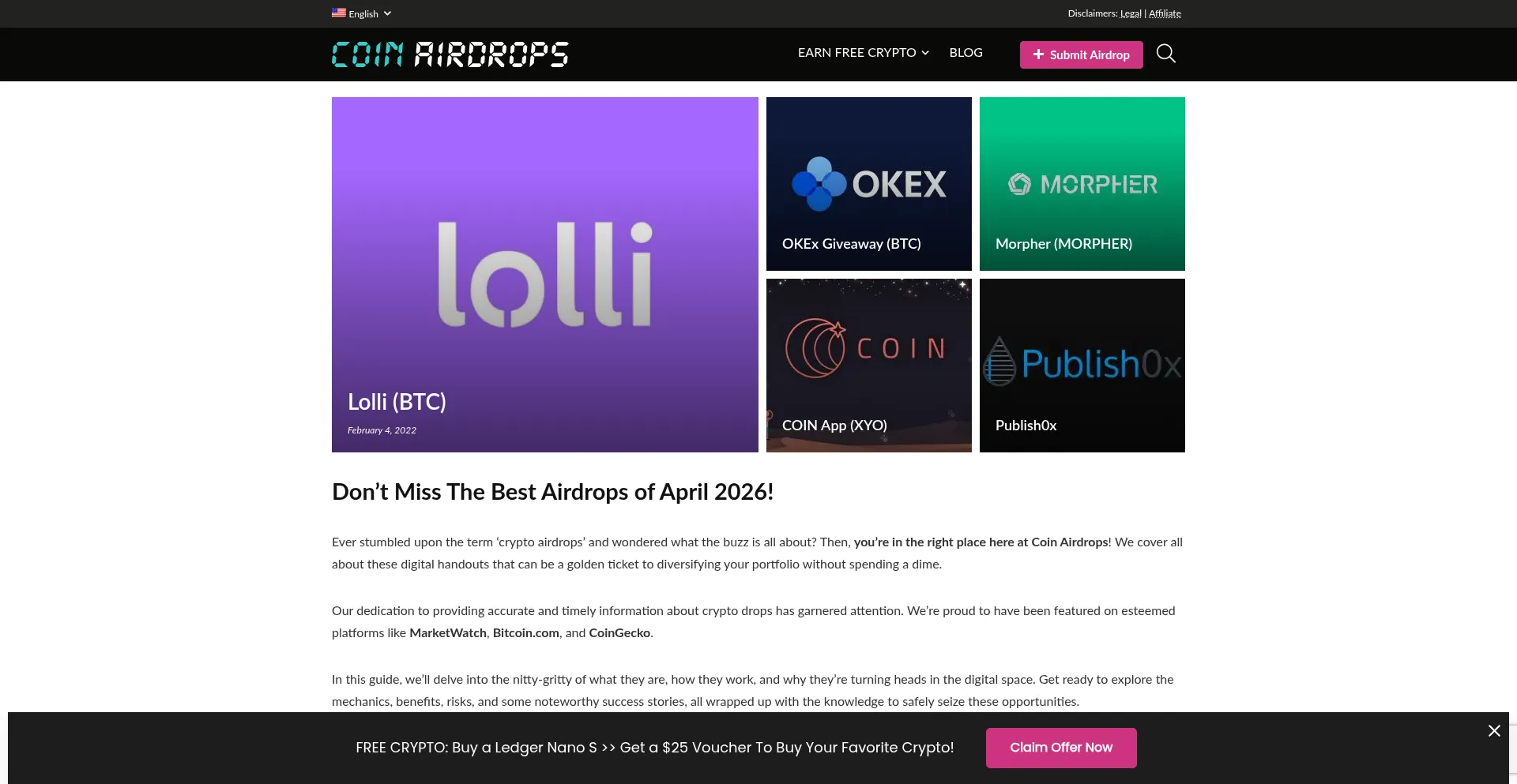 Coinairdrops.com