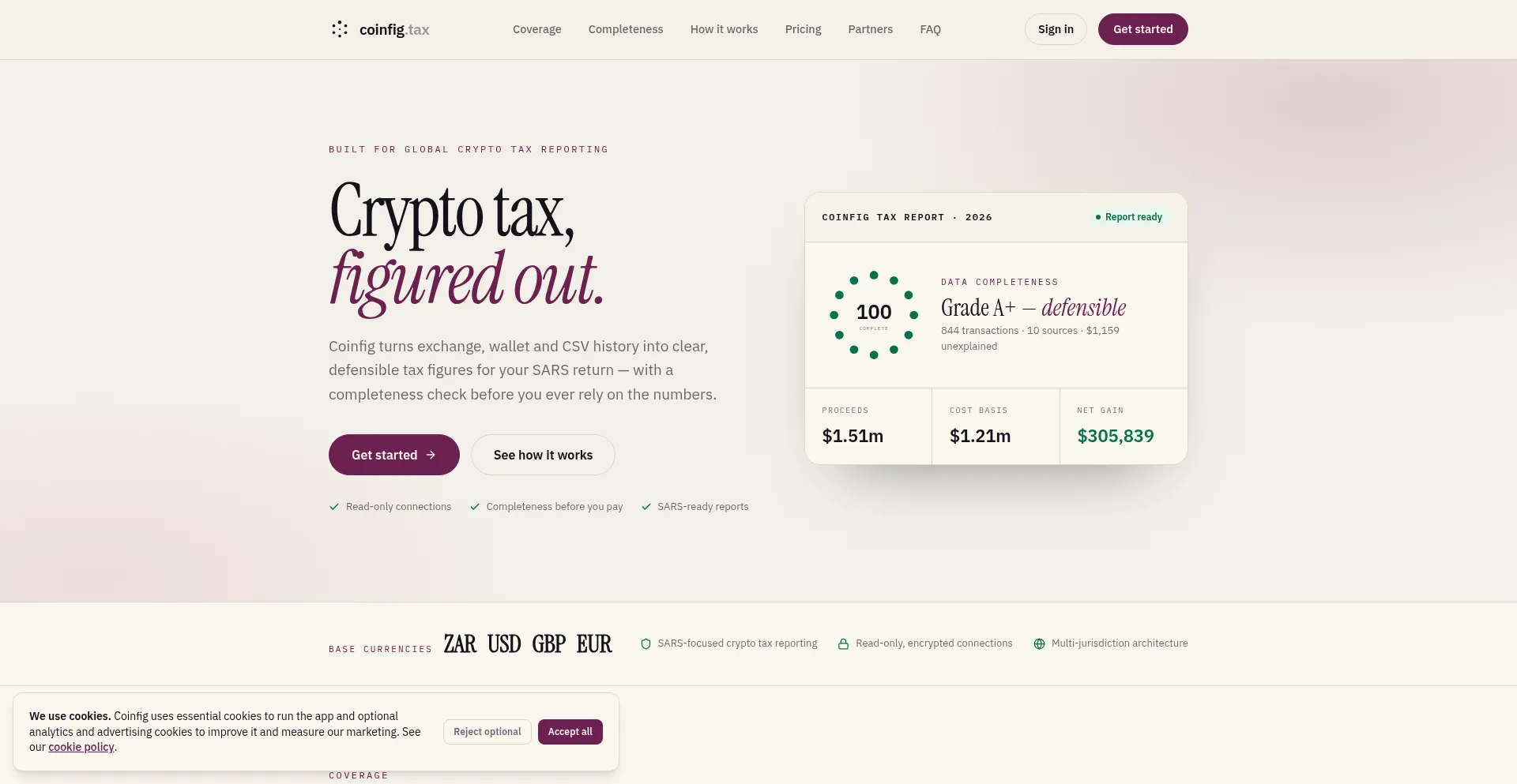 Coinfig.tax