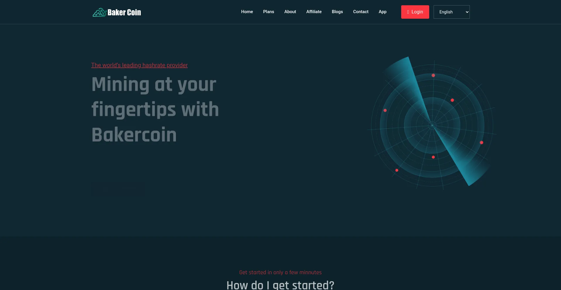 Website screenshot of Coinminer.me