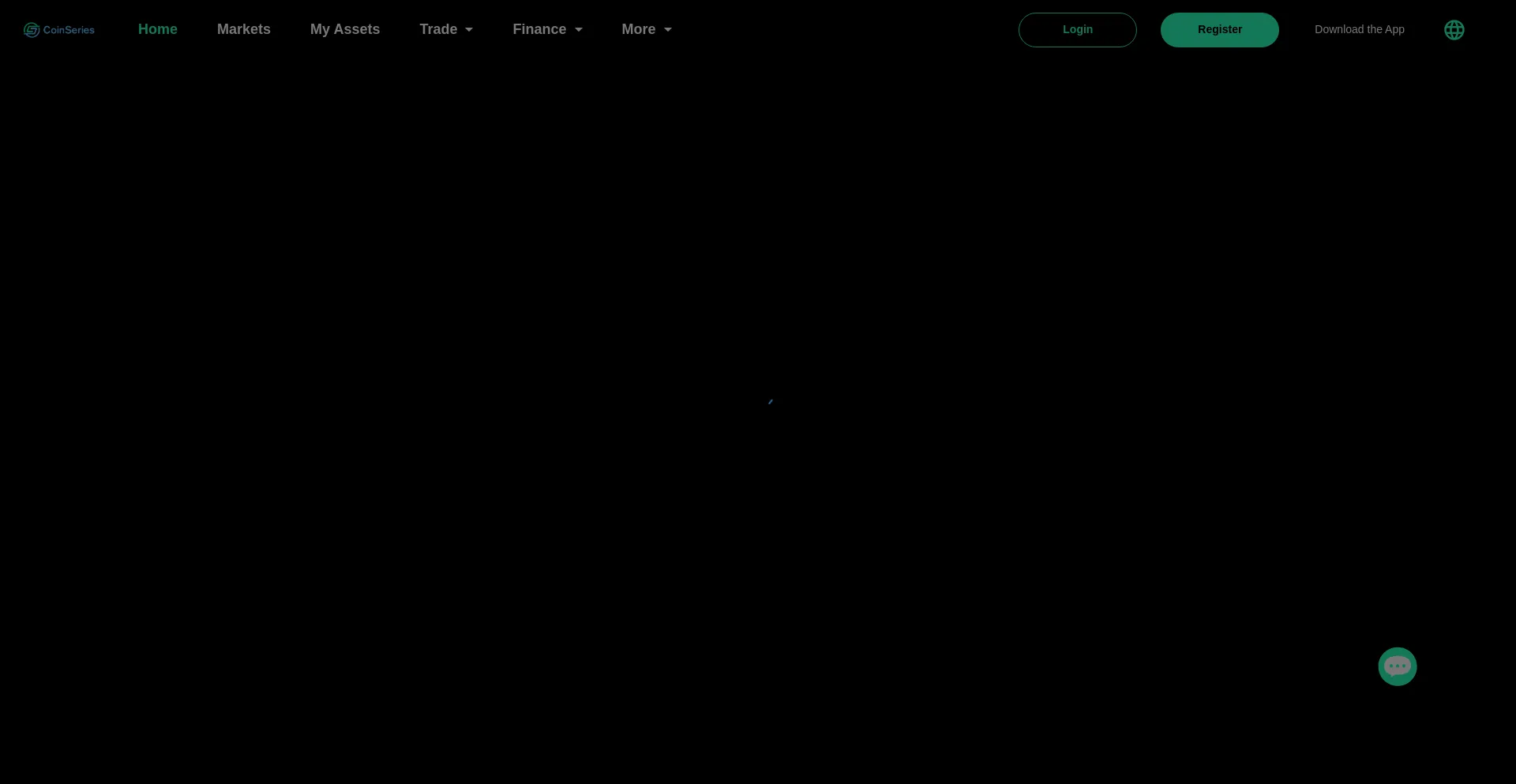 Website screenshot of Coinseriesa.com