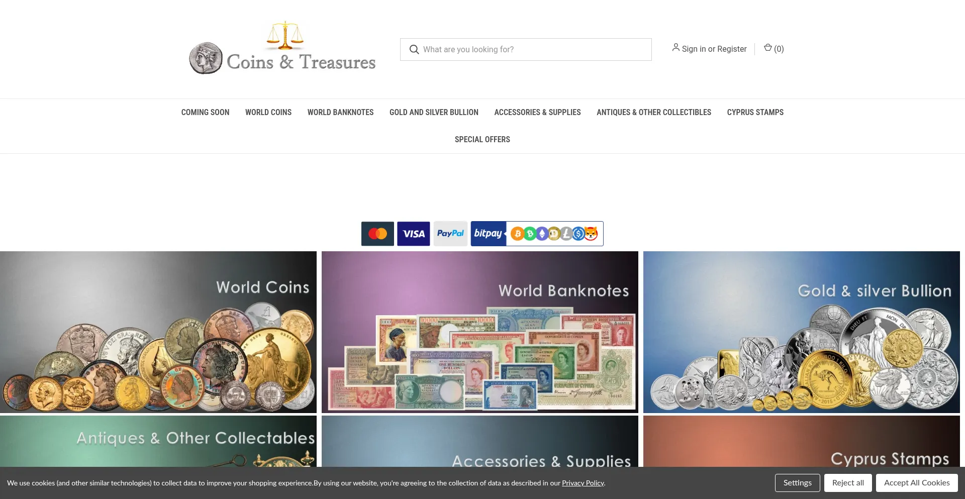 Is Coinsntreasures.com Safe?