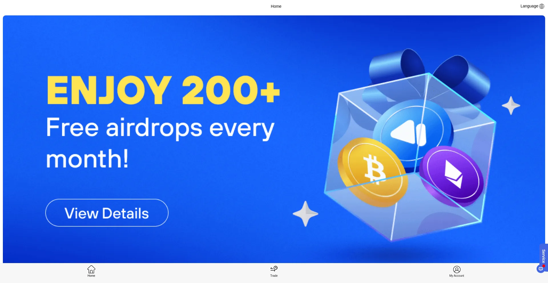 Website screenshot of Coinwyw.vip