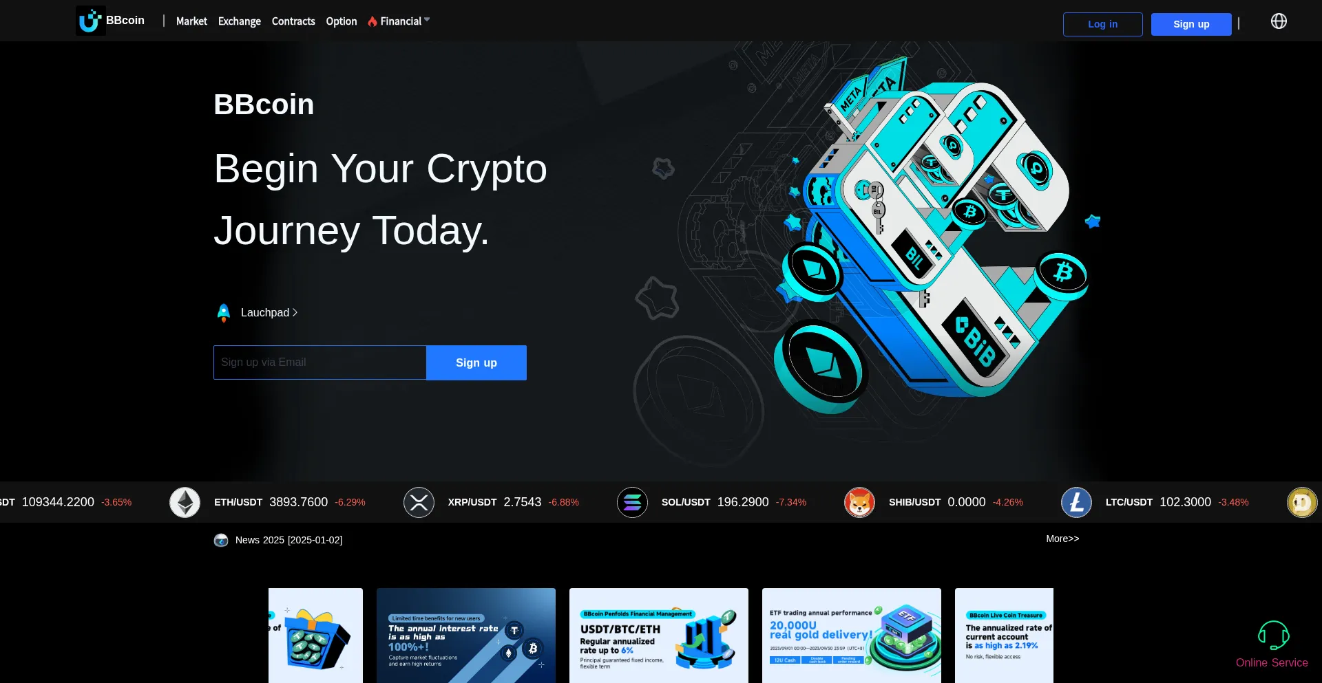 Coinx5.com Screenshot