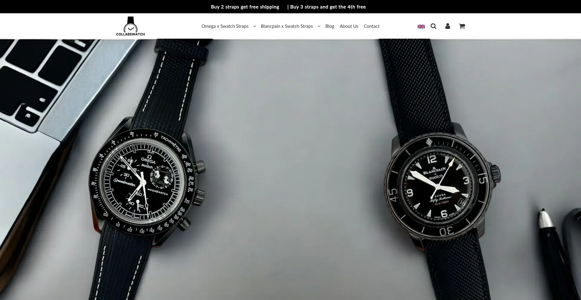 Website screenshot of Collabswatch.com