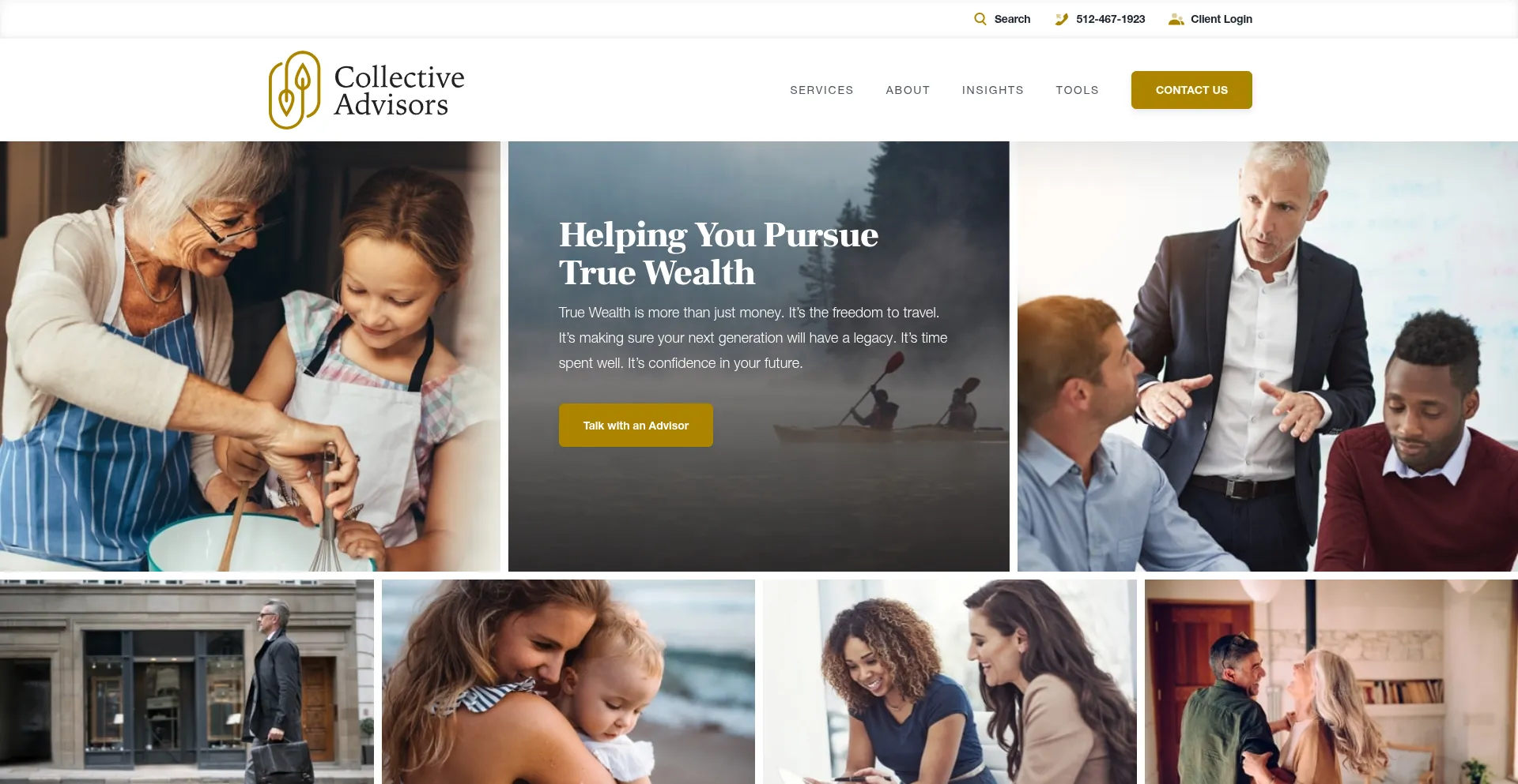 Collectiveadvisors.com Screenshot