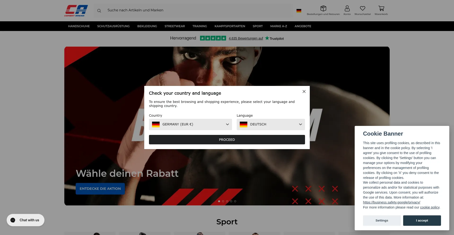 Is Combatarena.de Safe?