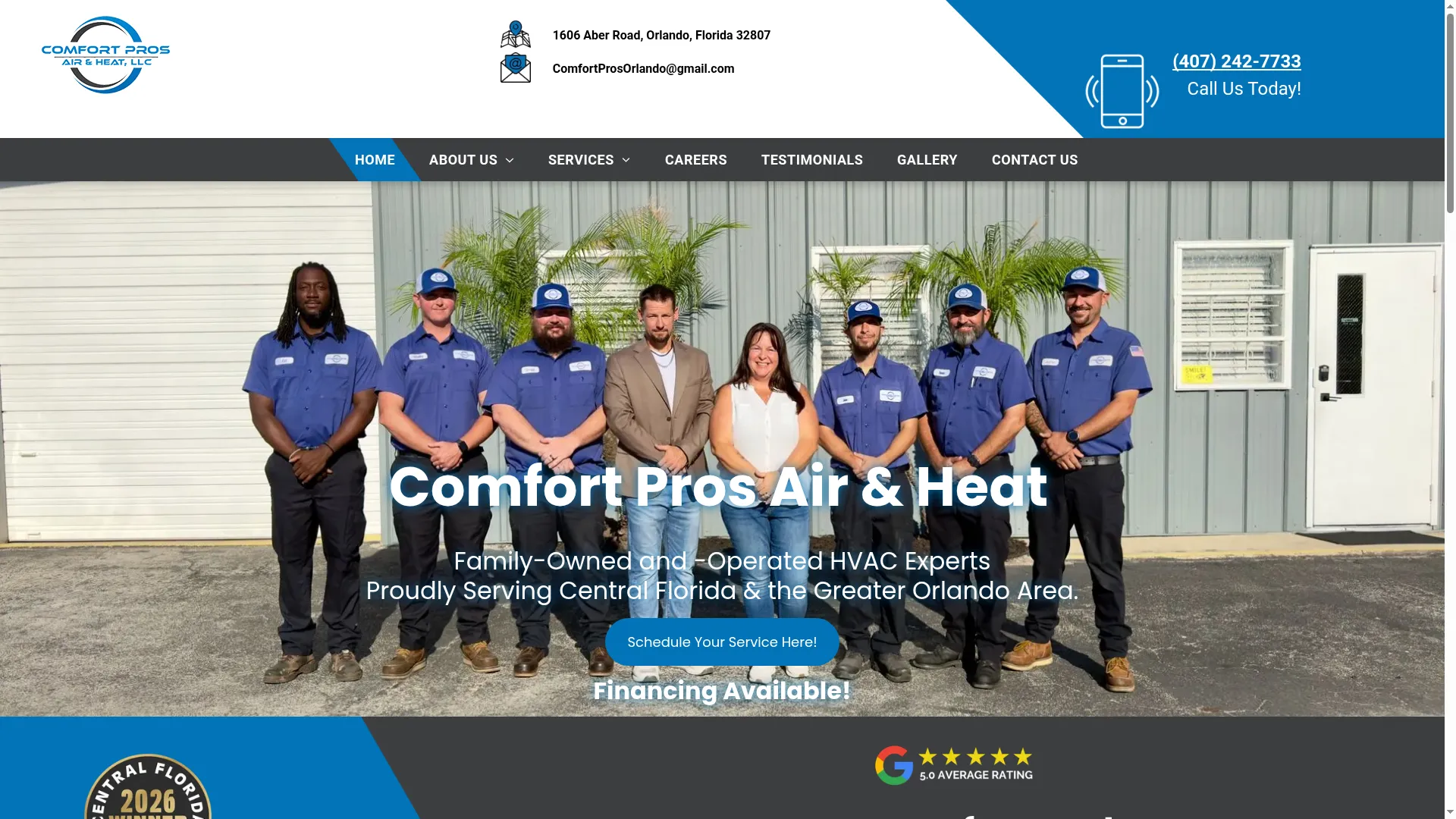 Comfortprosairandheat.com