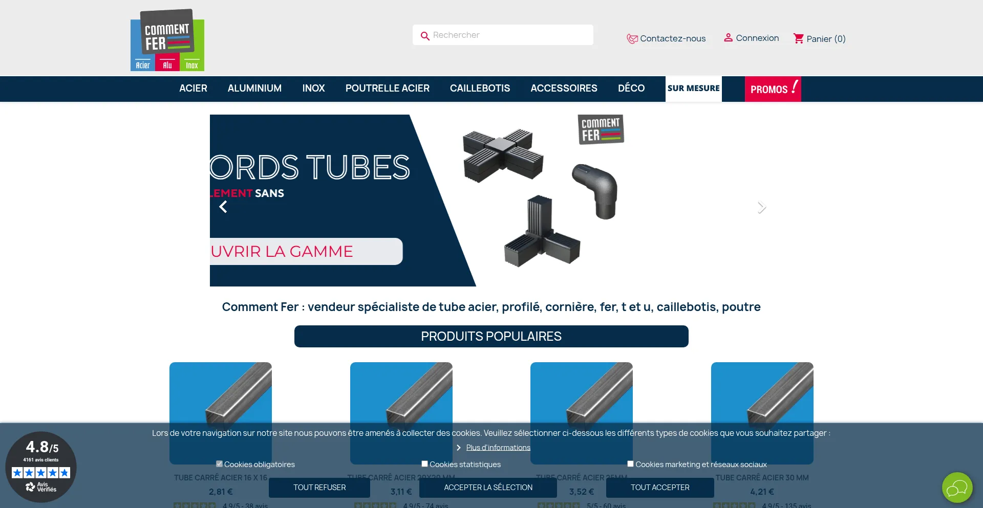 Commentfer.fr Screenshot