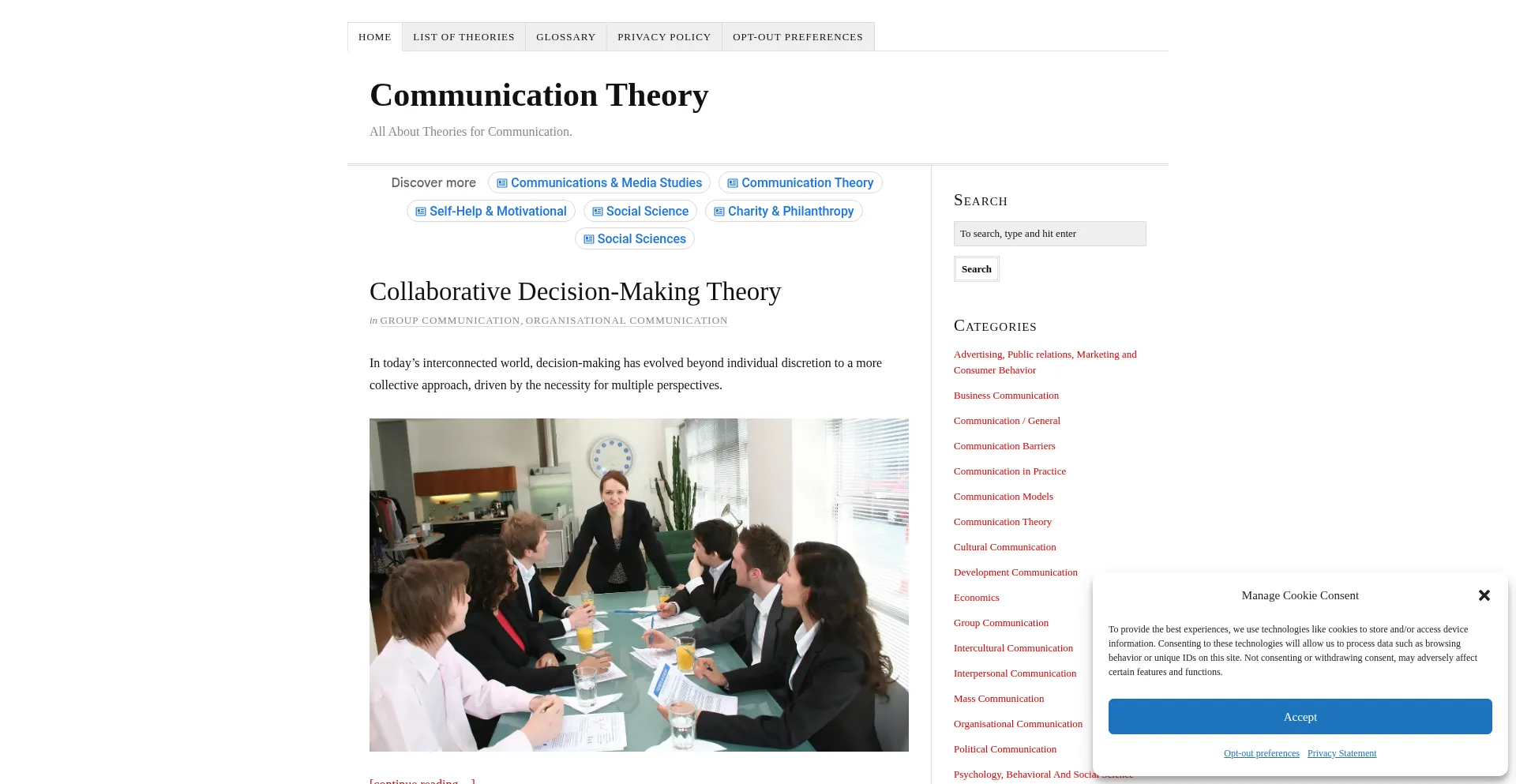 Communicationtheory.org