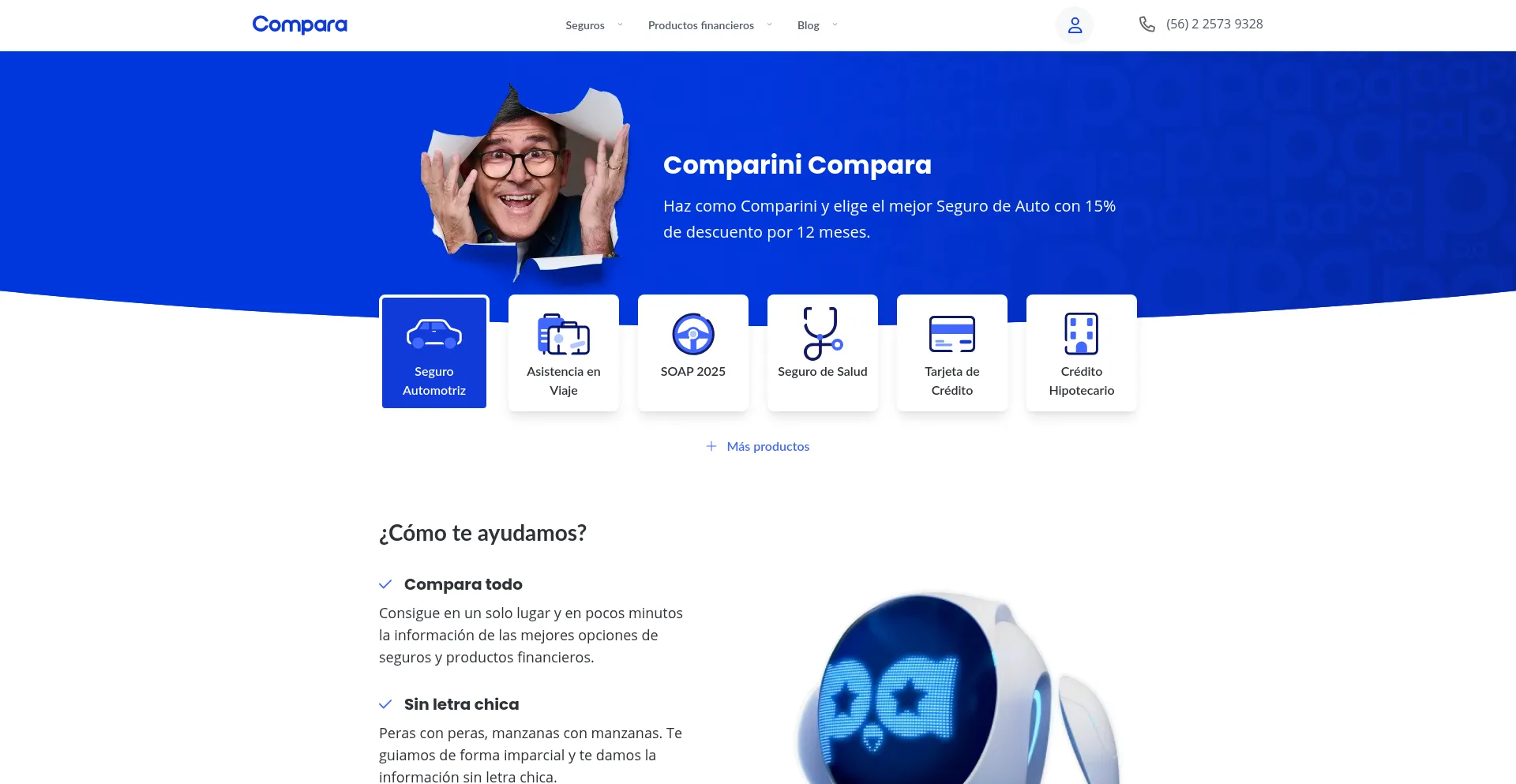 Comparaonline.cl Screenshot