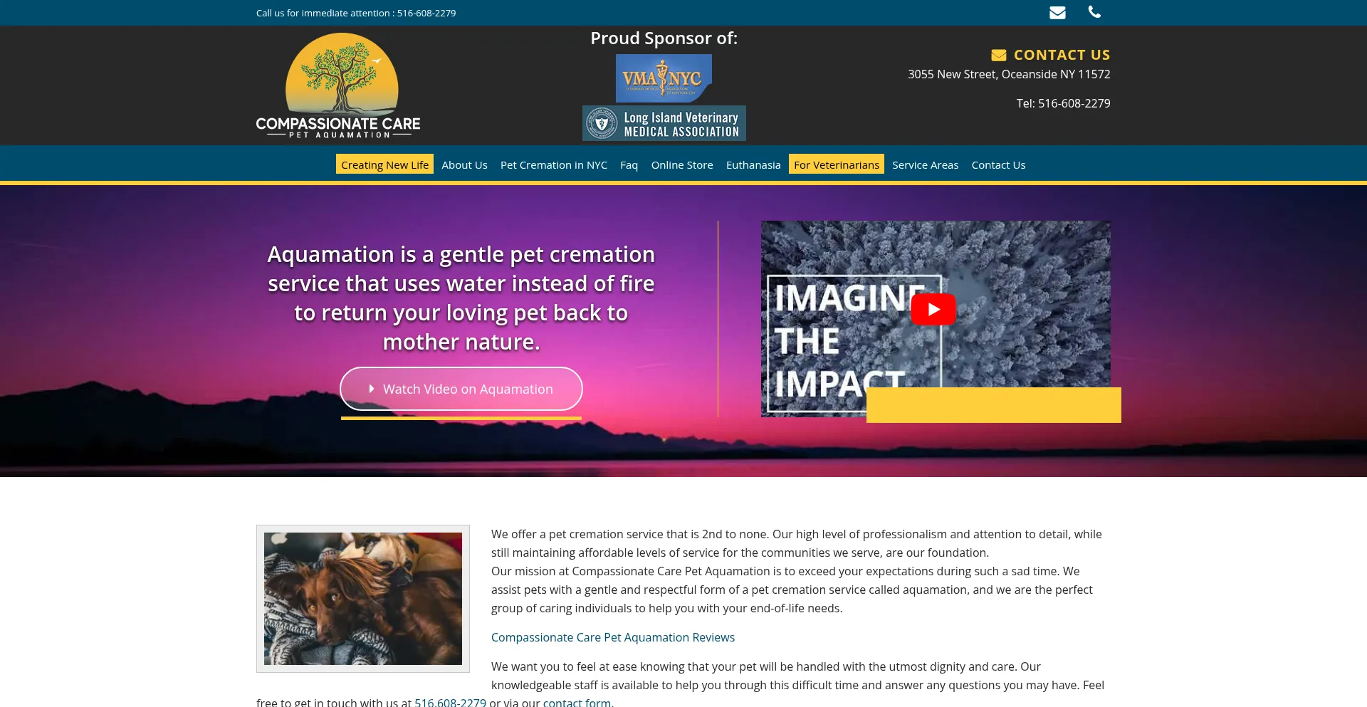 Is Compassionatecareaquamation.com Safe?
