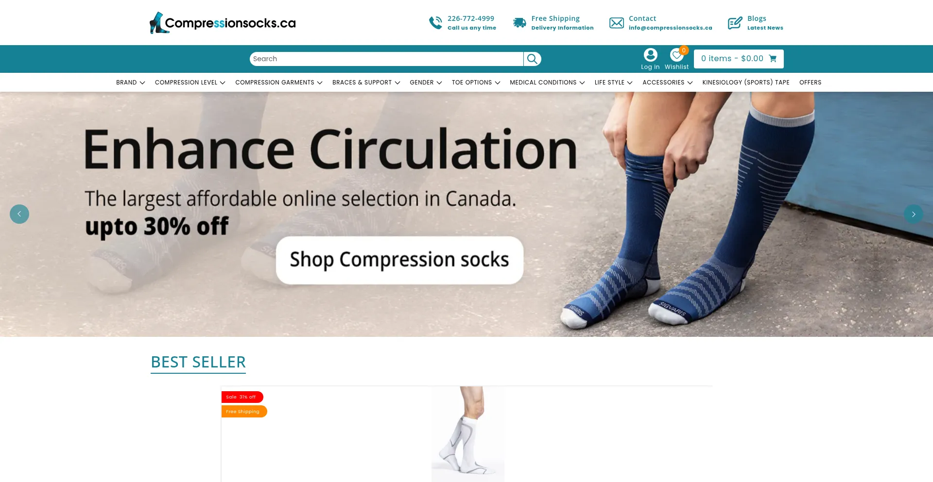 Compressionsocks.ca