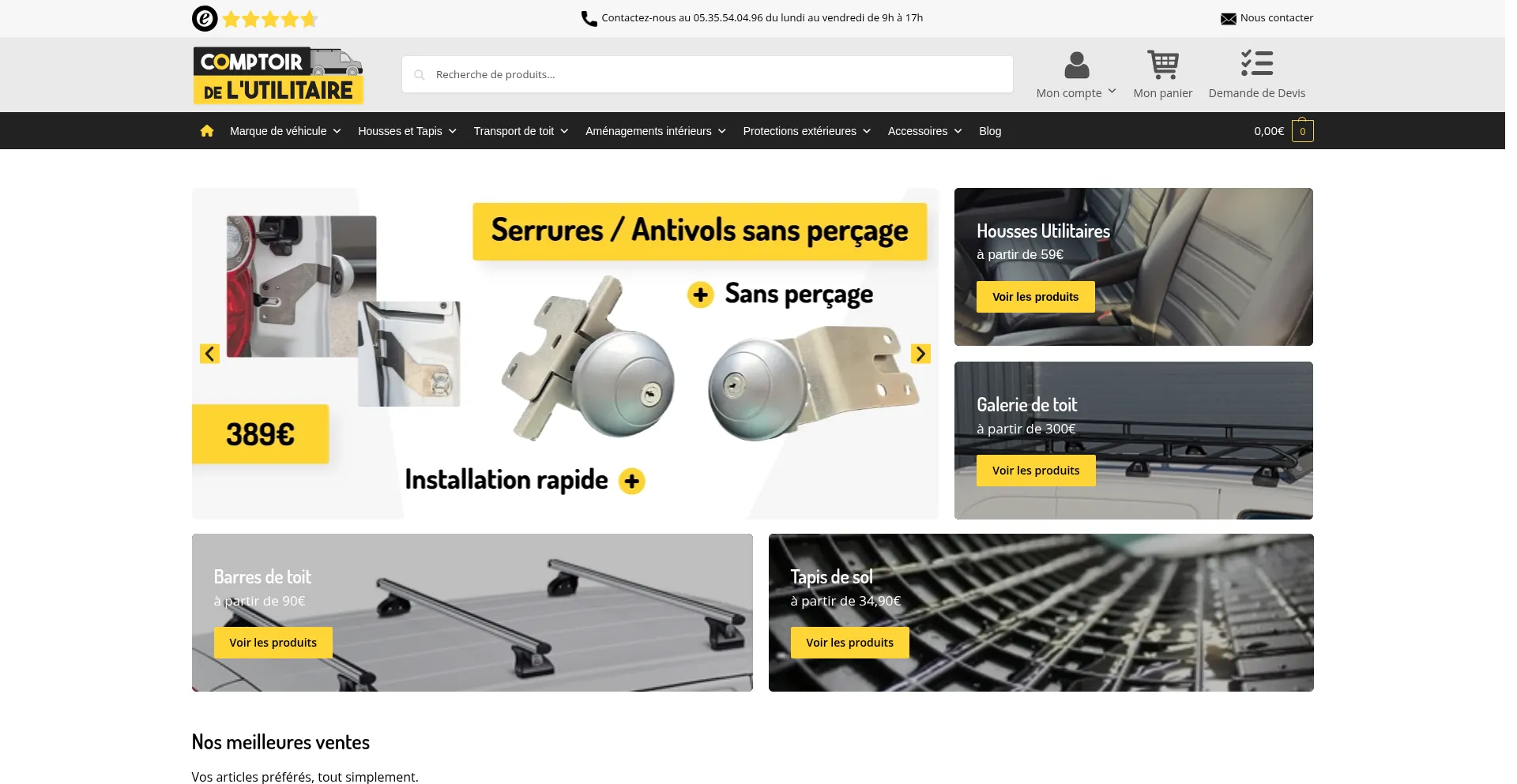 Is Comptoir-utilitaire.com Safe?