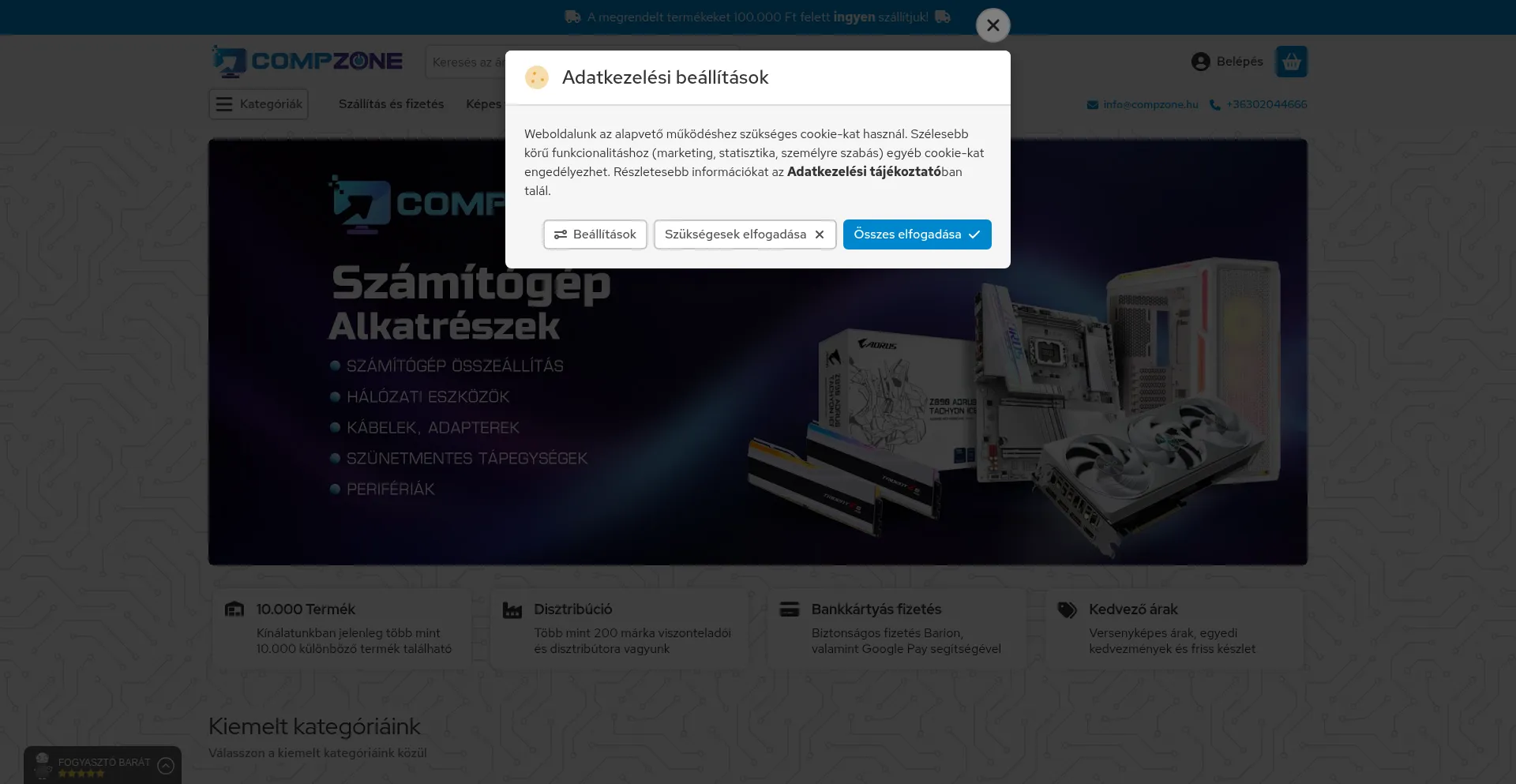Compzone.hu Screenshot