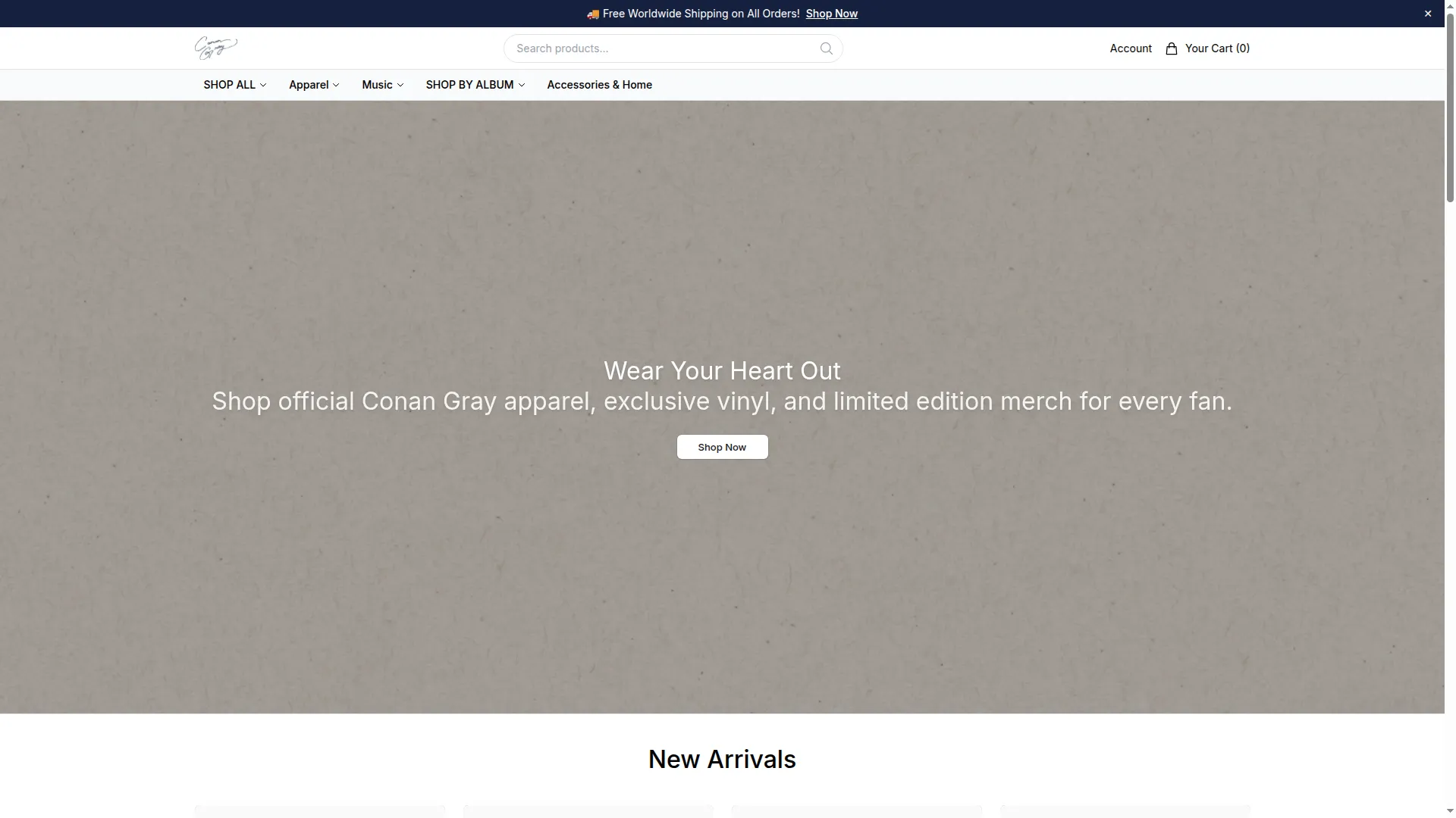 Conangraystore.shop