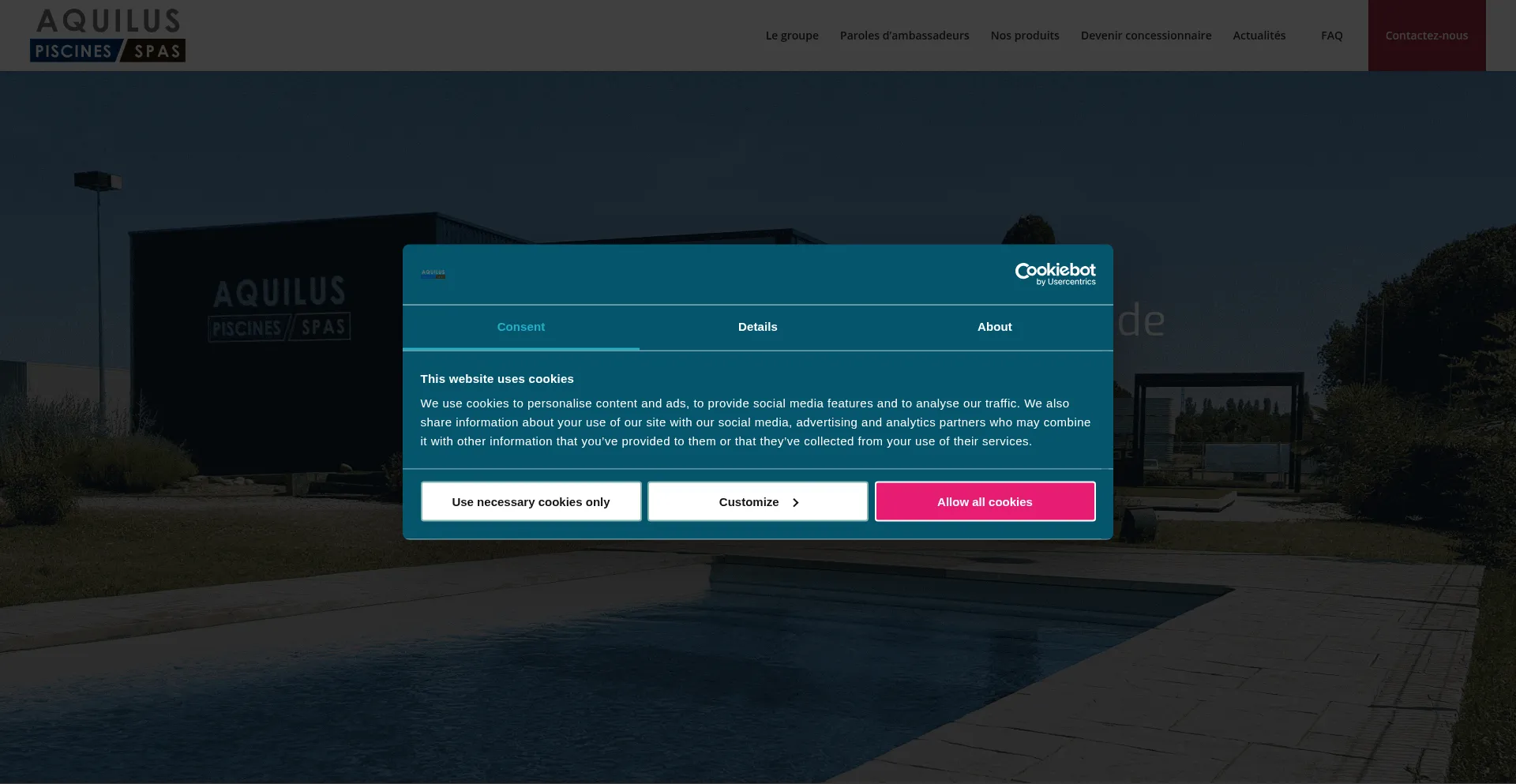 Is Concessionnaire.aquilus-piscines.com Safe?