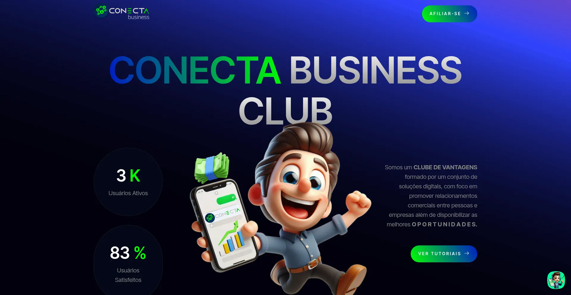 Conectabusiness.club Screenshot