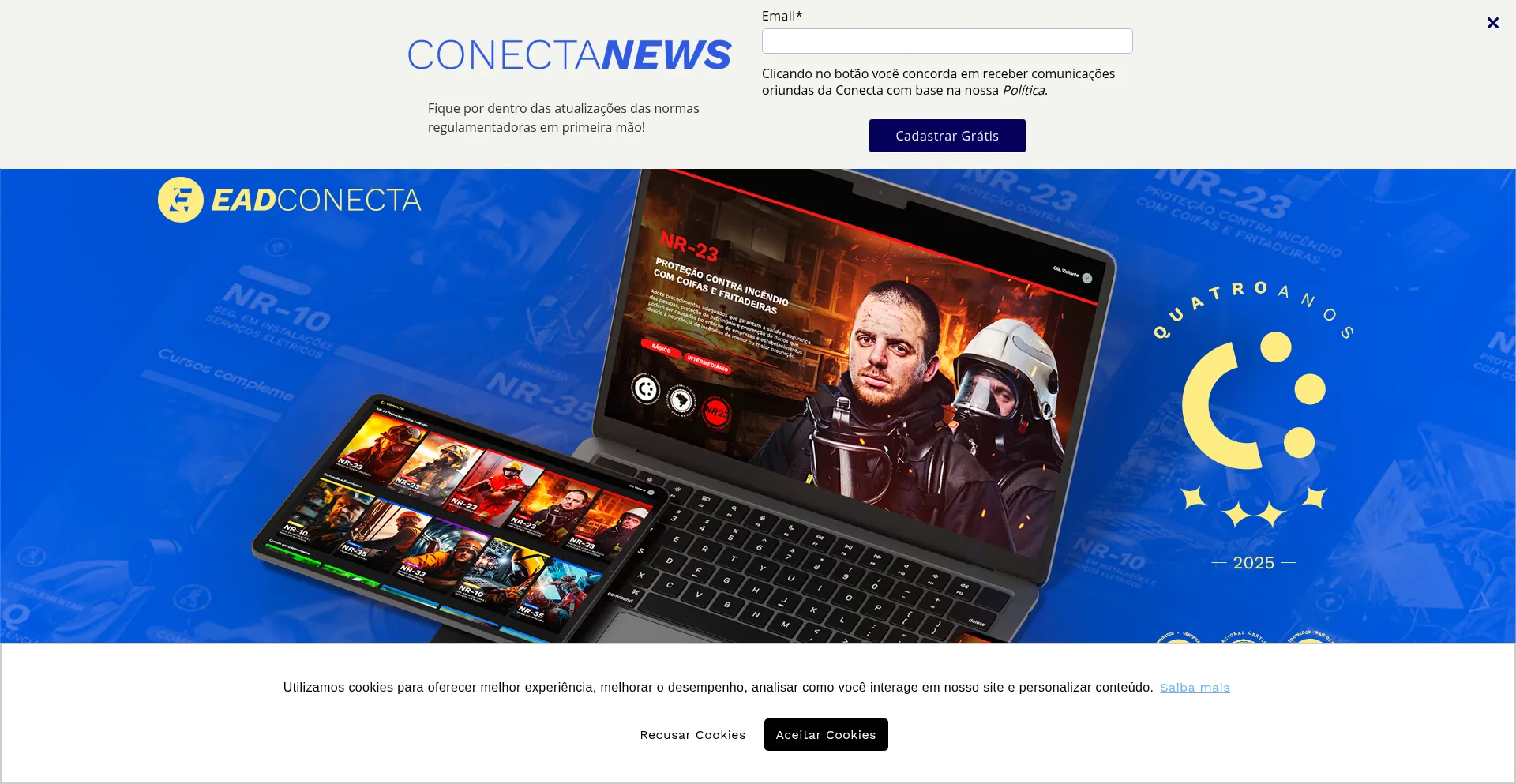 Conectatreinamentos.com.br Screenshot