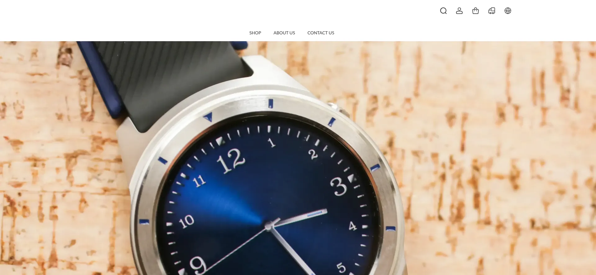Website screenshot of Confiarwatches.com