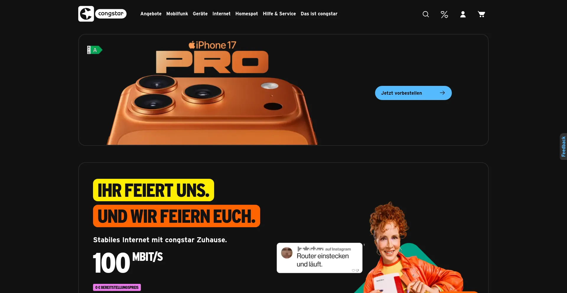 Is Congstar.de Safe?