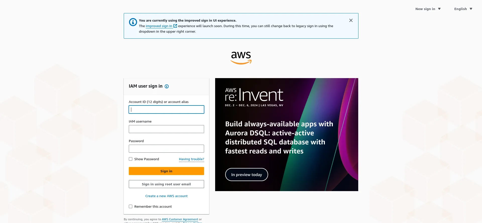 Console.aws.amazon.com