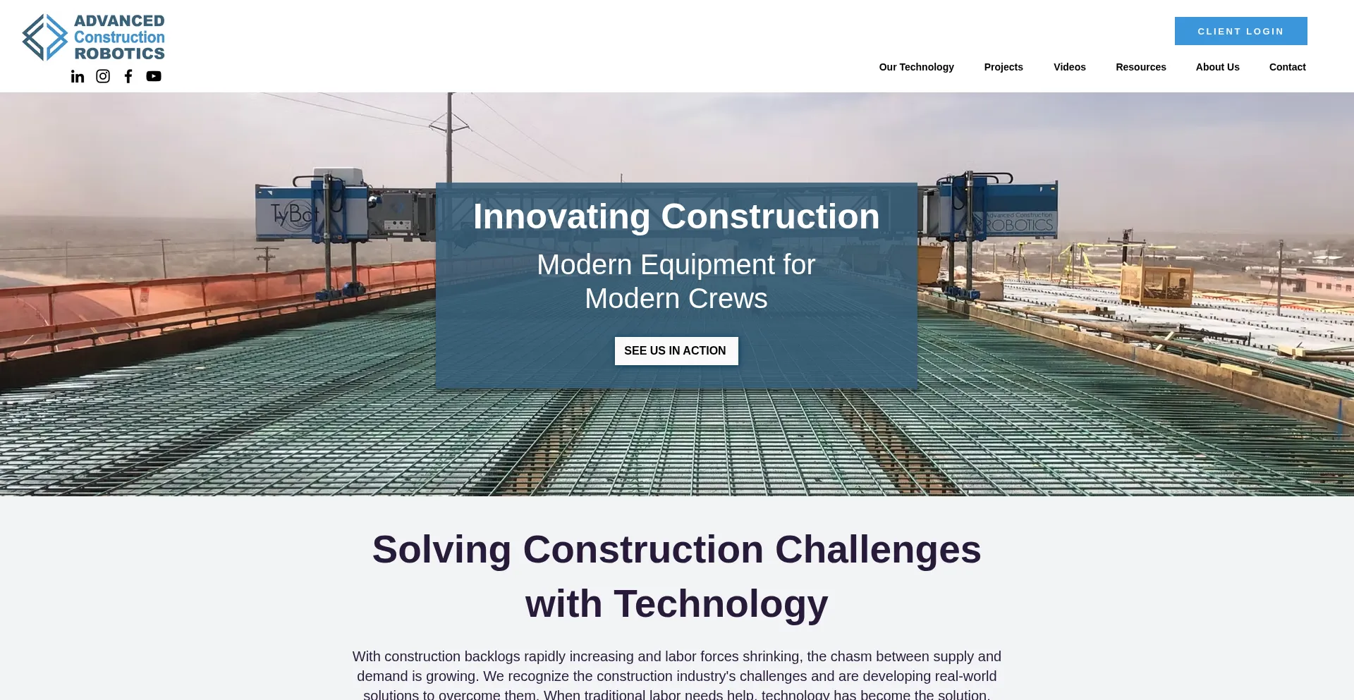 Constructionrobots.com Screenshot