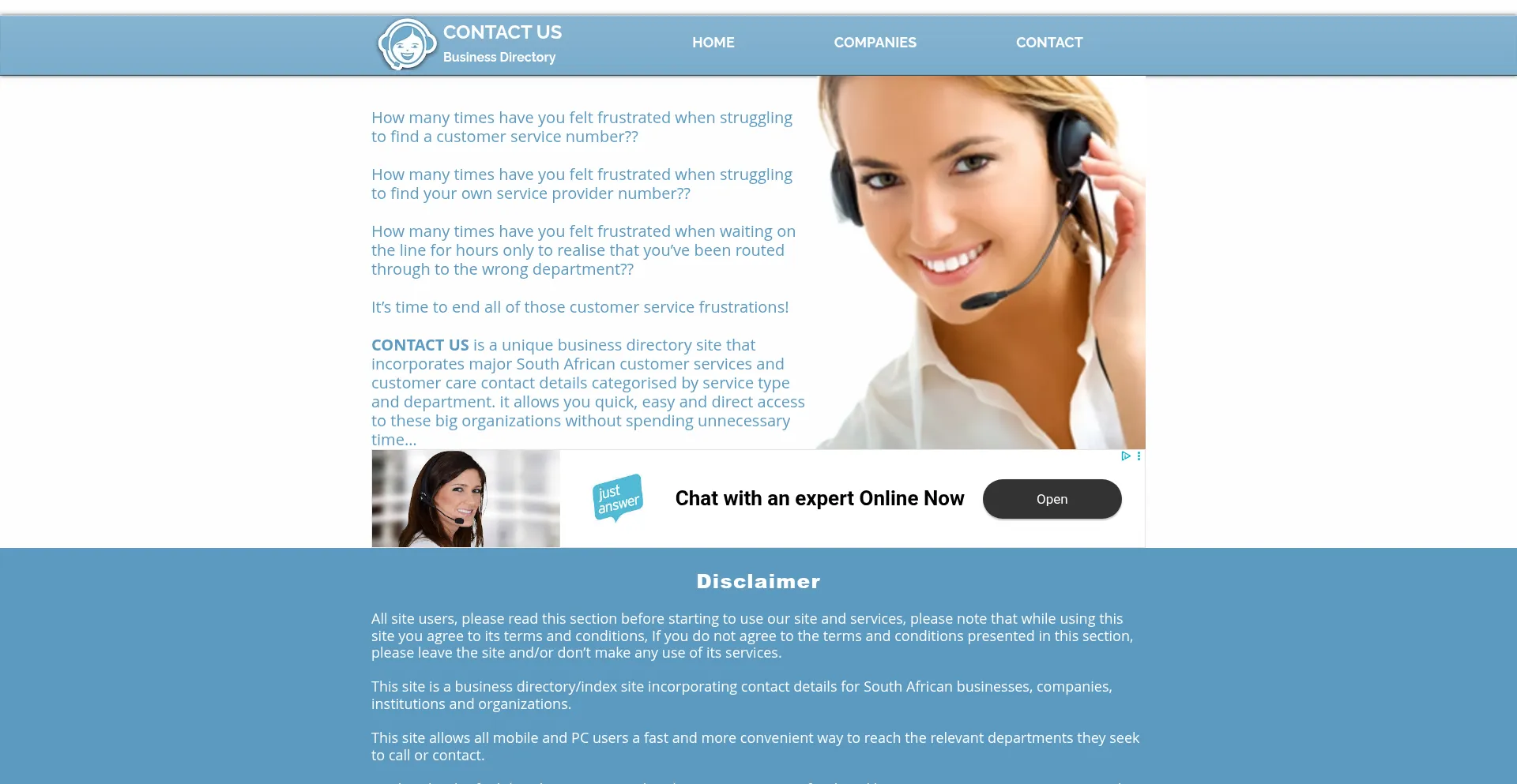 Is Contact-us.co.za Safe?