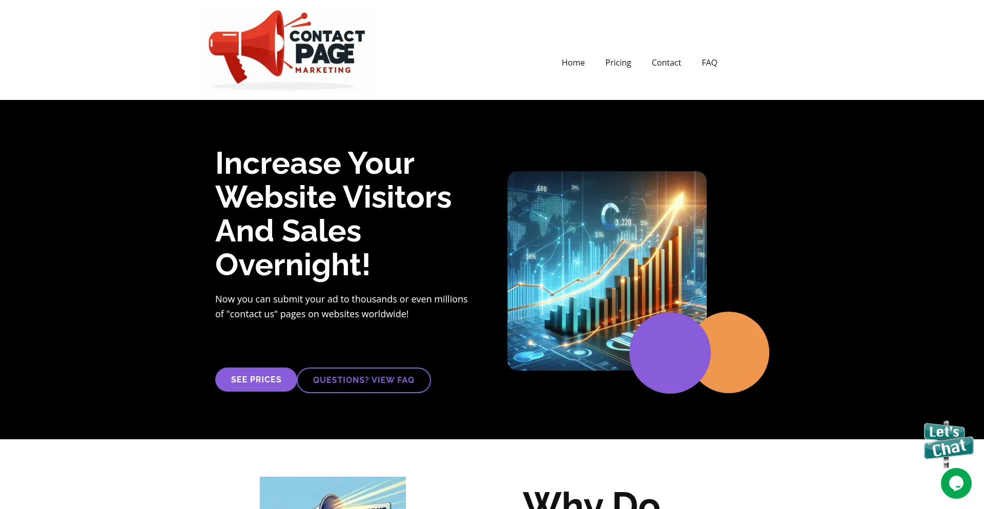 Contactformpromotion.com Screenshot