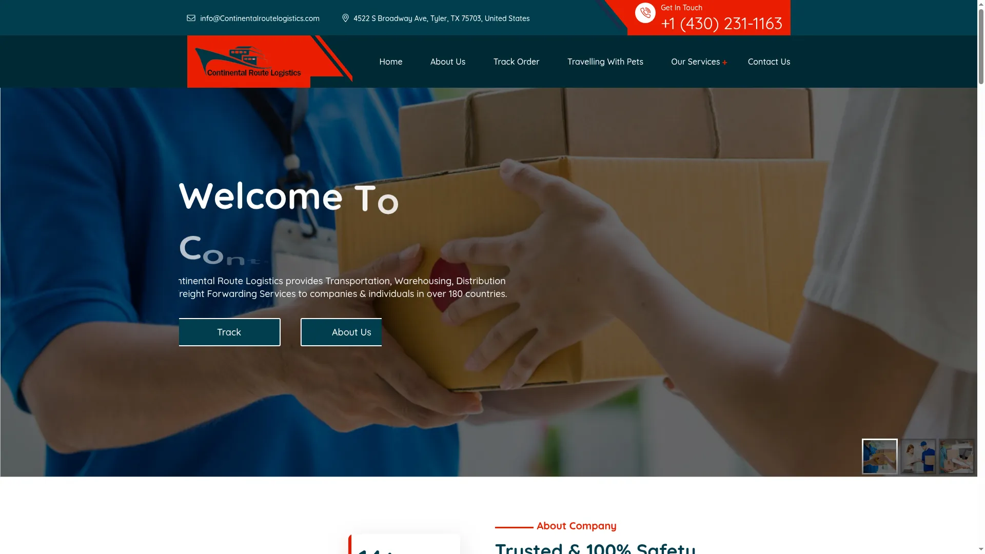 Continentalroutelogistics.com