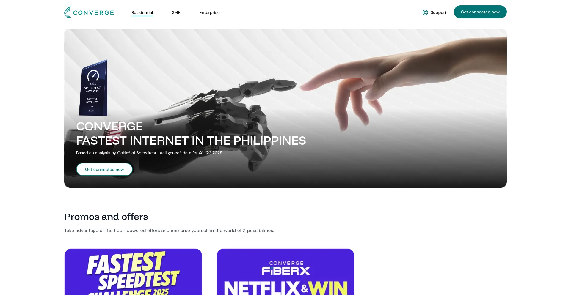 Convergeict.com Screenshot