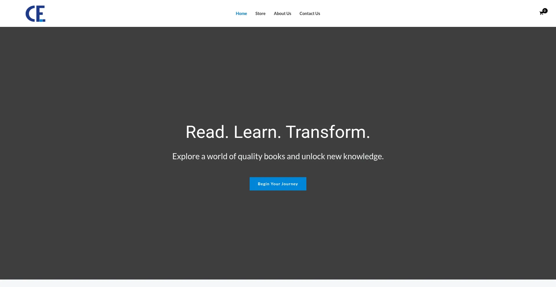 Website screenshot of Conveychar.com