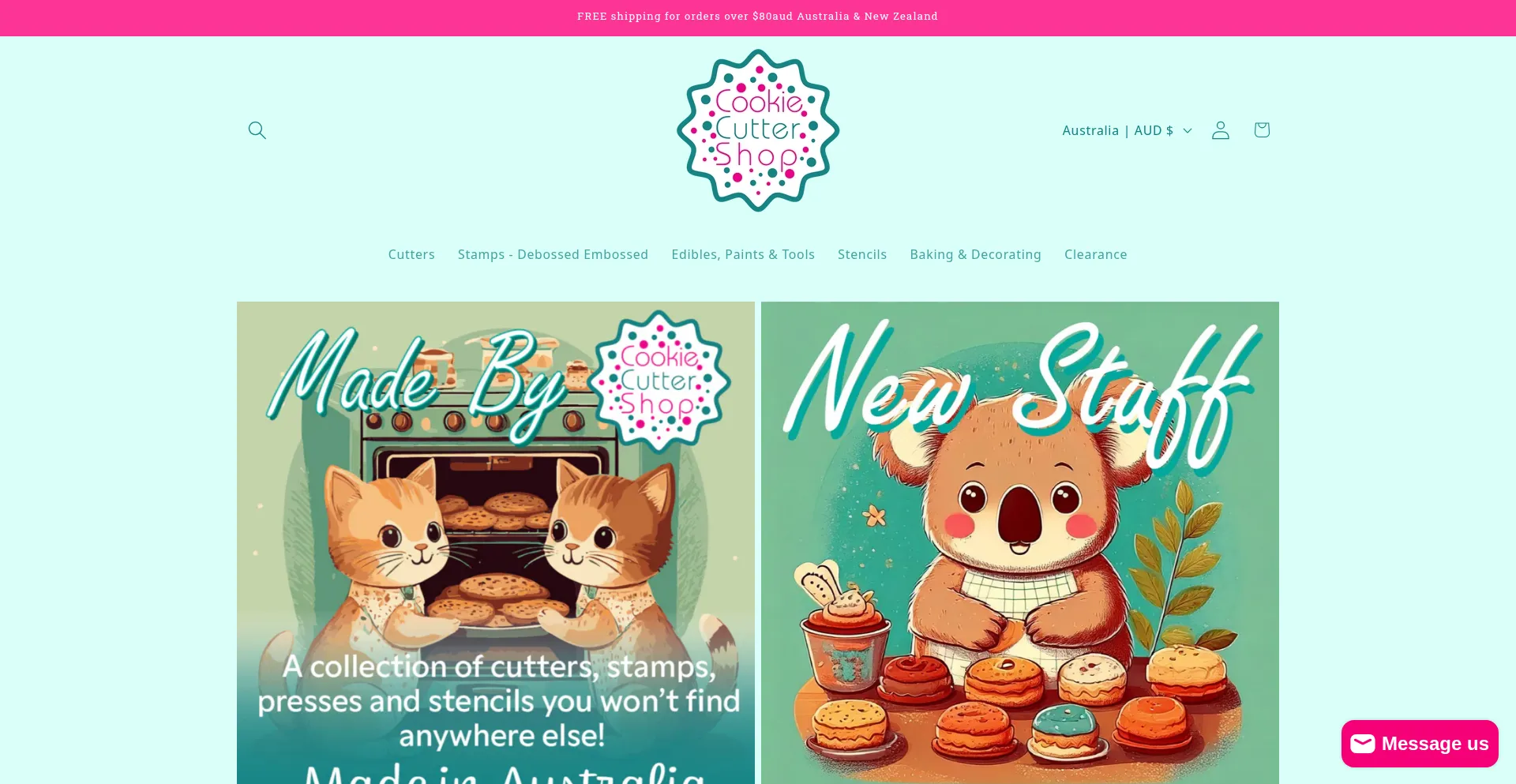 Cookiecuttershop.com.au