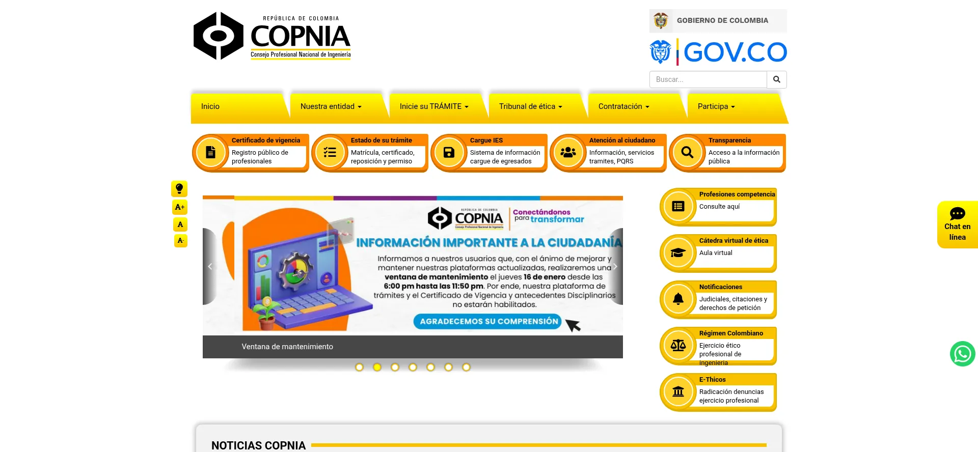 Copnia.gov.co