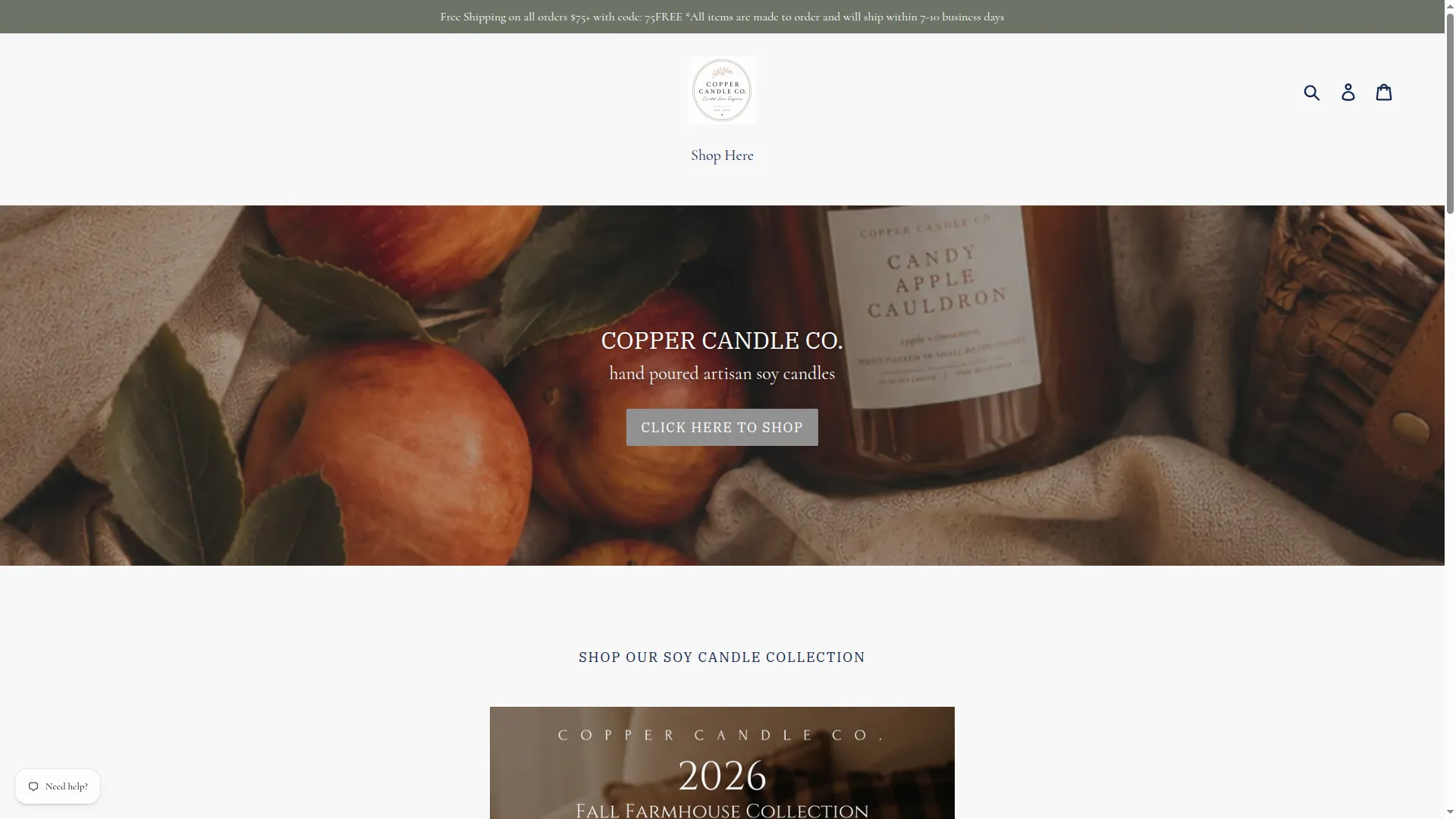 Coppercandleco.com