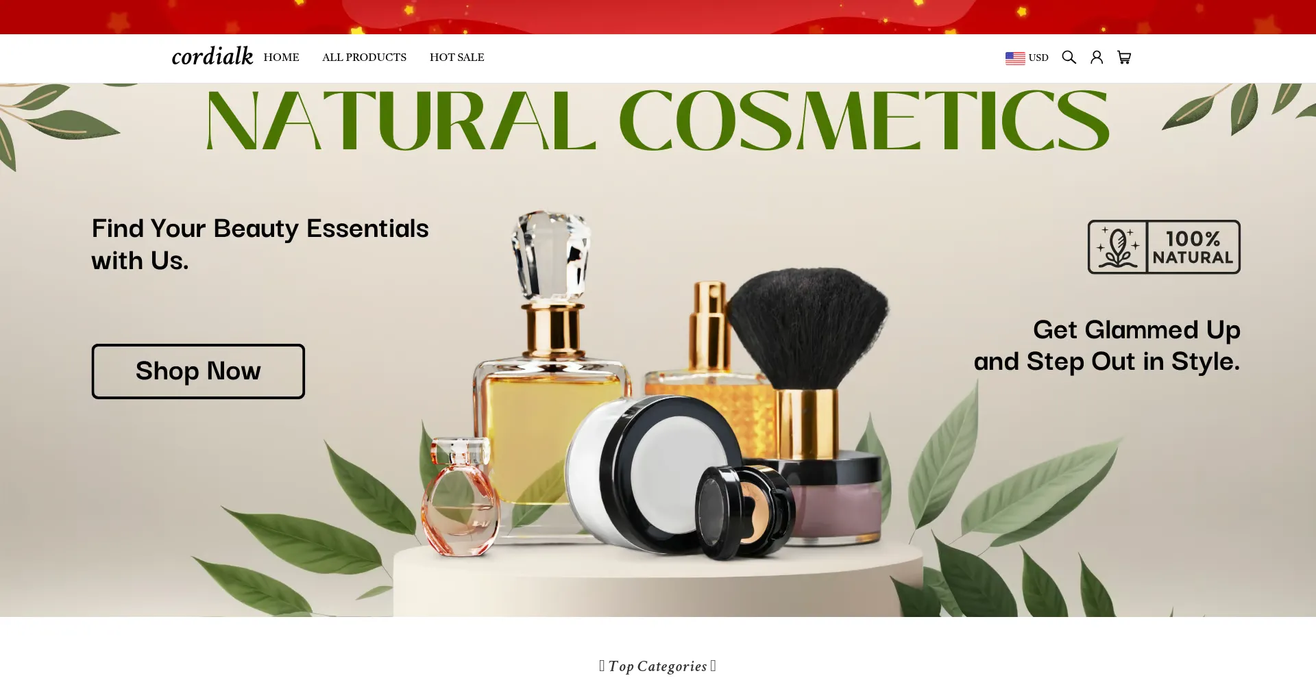 Website screenshot of Cordialk.com
