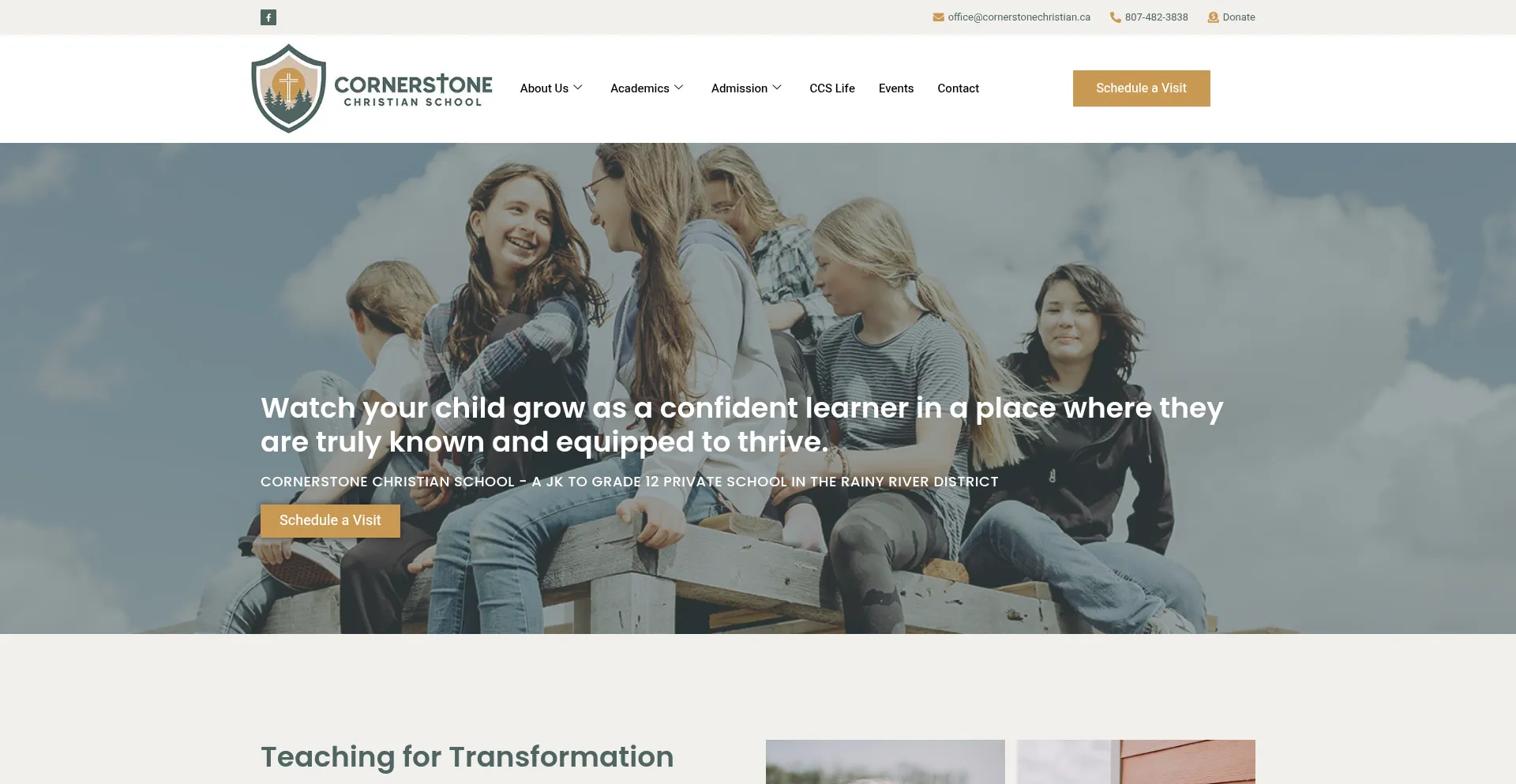 Cornerstonechristian.ca