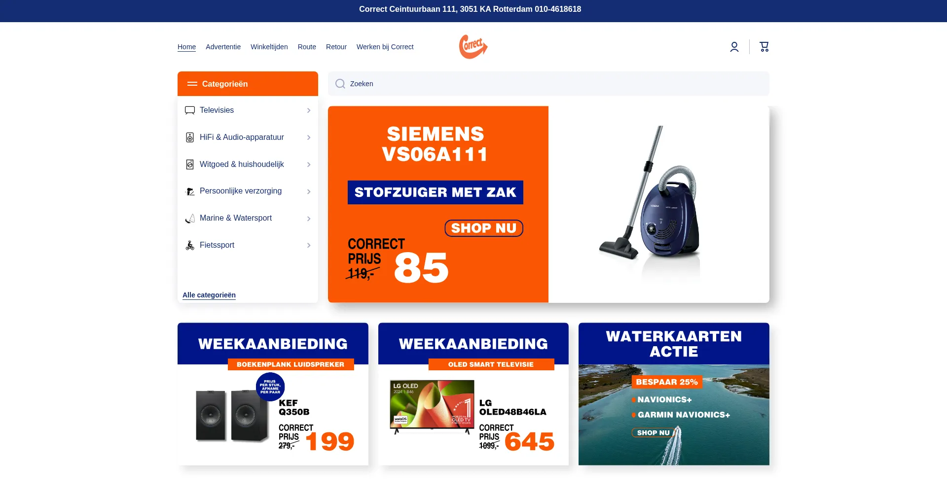 Correct.nl Screenshot