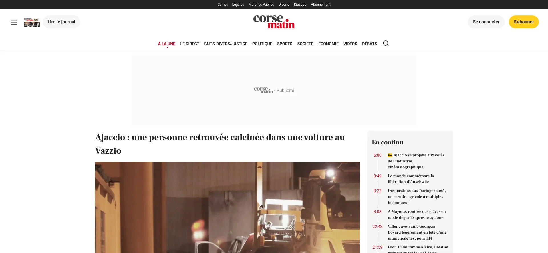 Corsematin.com