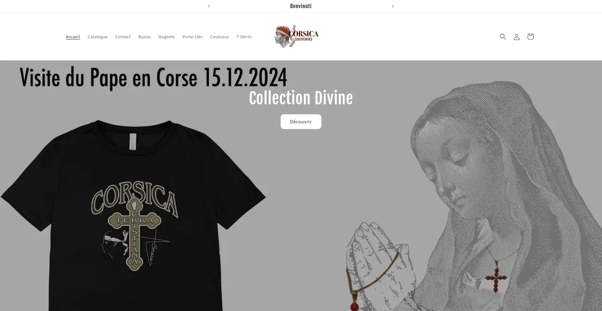Corsica-souvenirs.com Screenshot