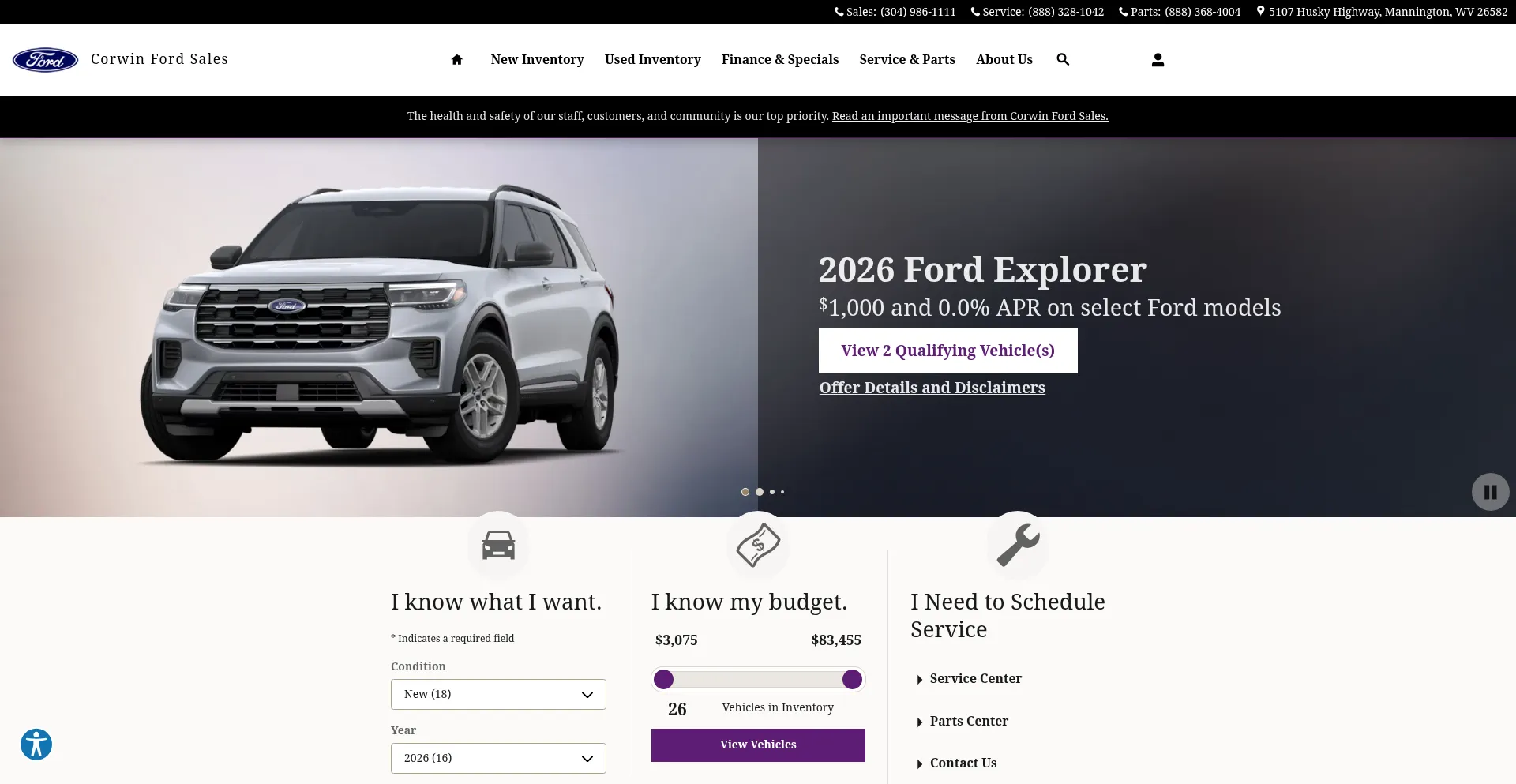 Corwinfordsales.com